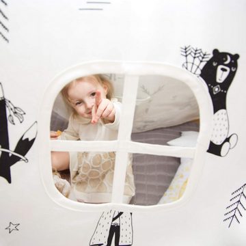 EBUY Spielzelt Tipi Zelt für Kinder – Traumfänger & Tragetasche – Kinderzelt (1-tlg)