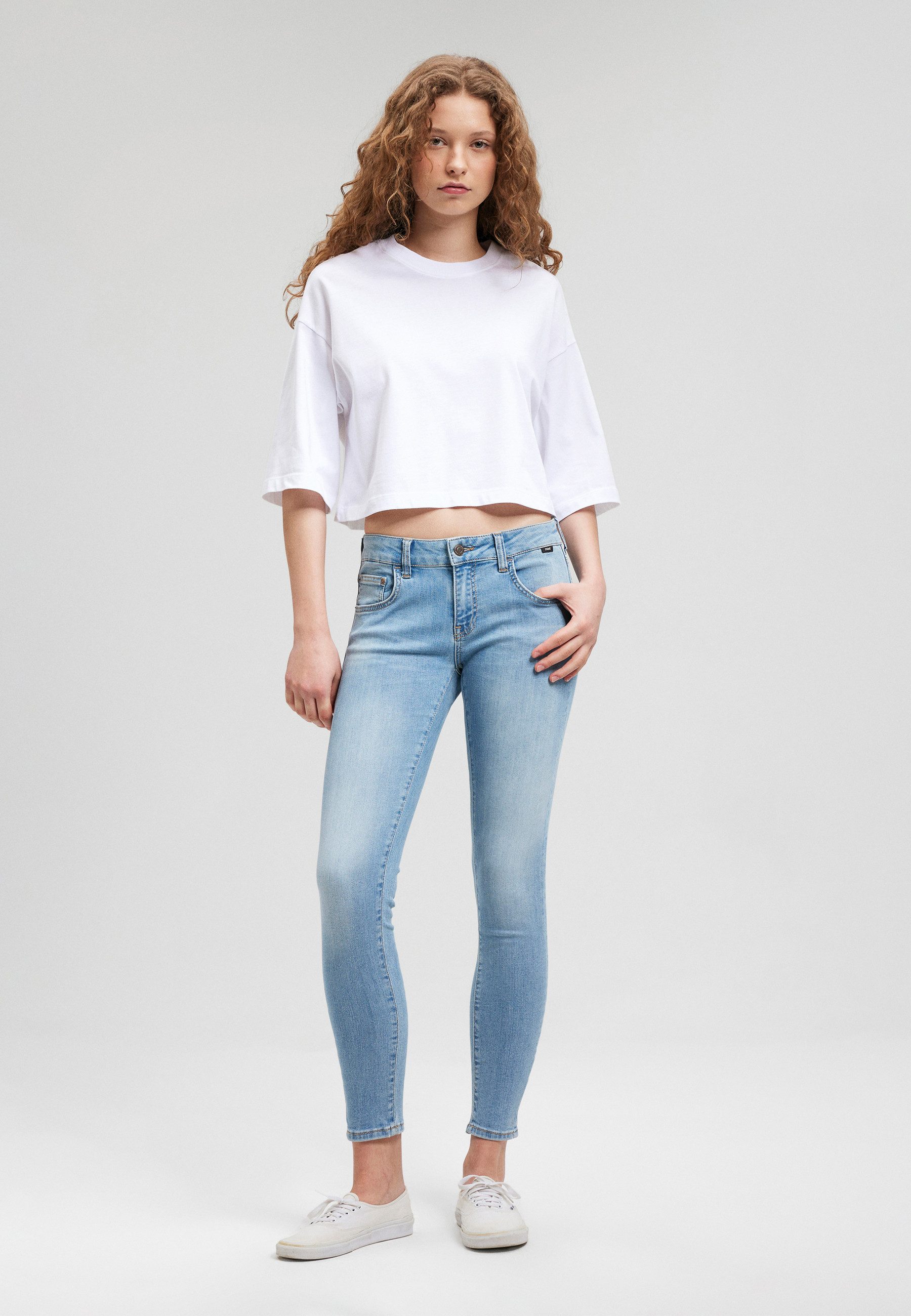 Mavi Röhrenjeans LEXY Cropped Super Skinny Jeans günstig online kaufen