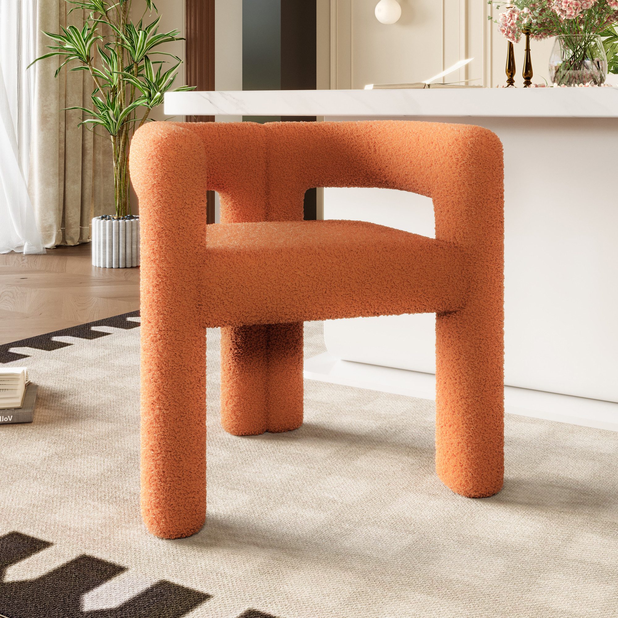KLAM HOME Esszimmerstuhl Ergonomischer Sessel mit günstig online kaufen