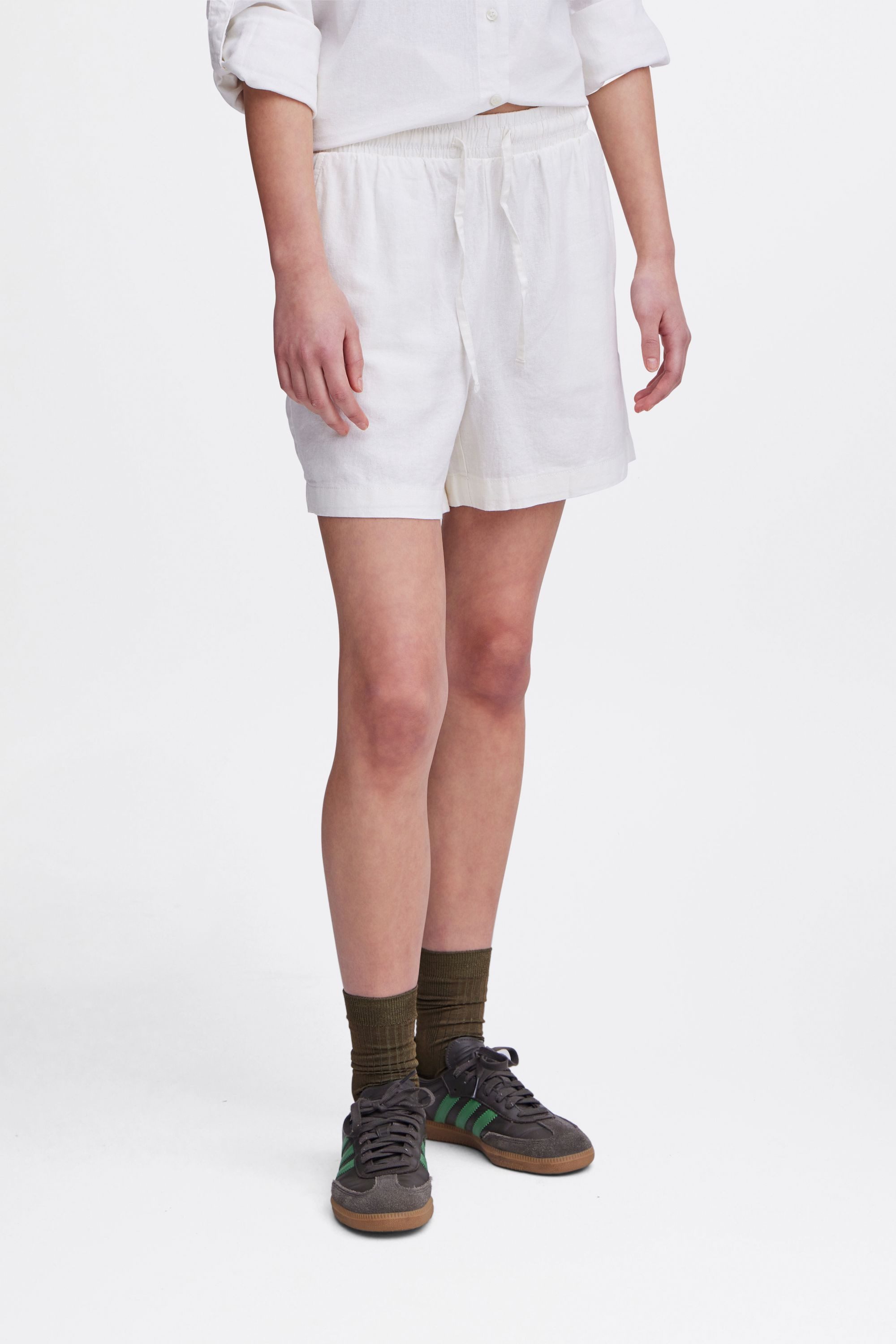 Ichi Shorts IHLINO SHO Shorts aus Leinenmix