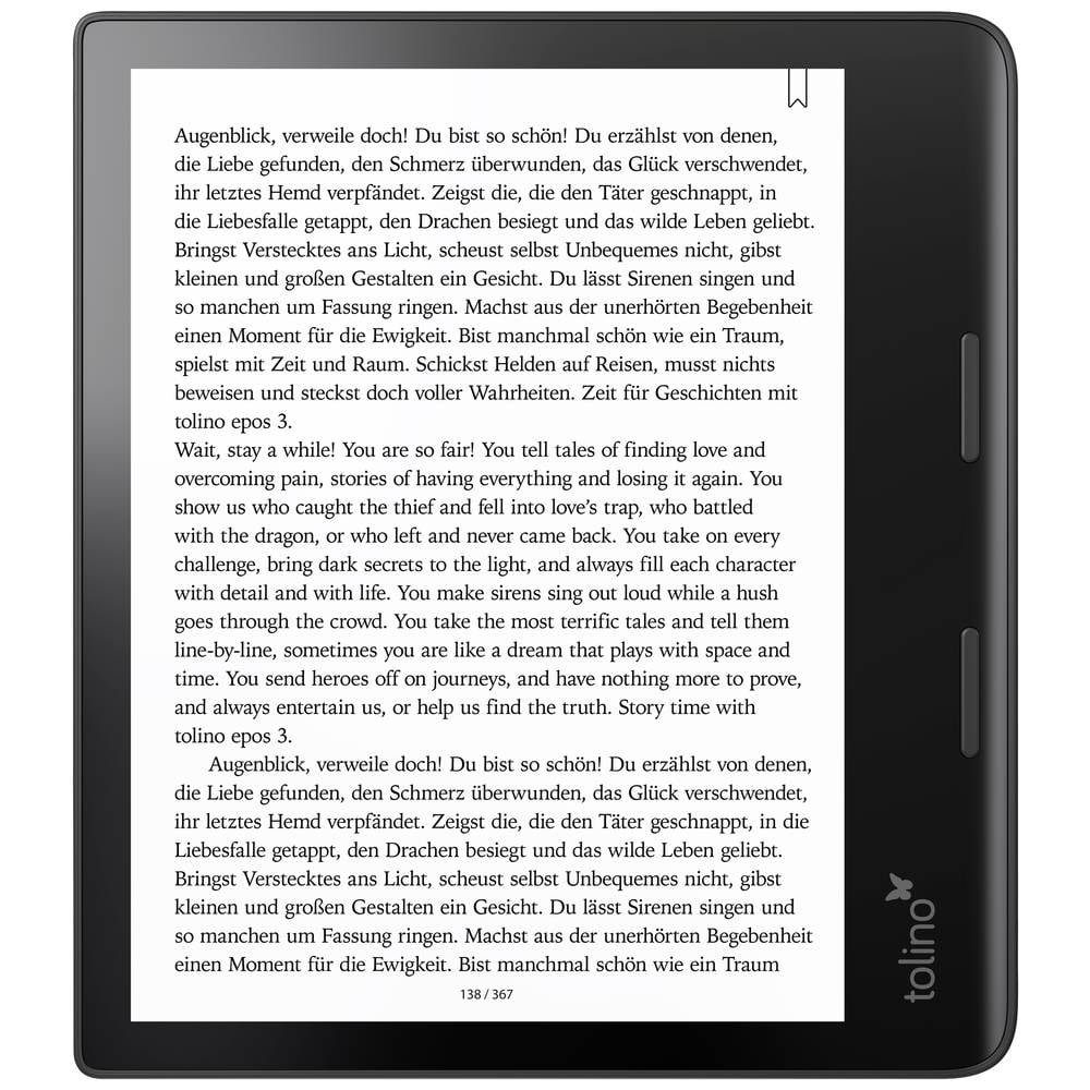 Tolino Електронні книги 4016621129347 E-Book (WiFi)