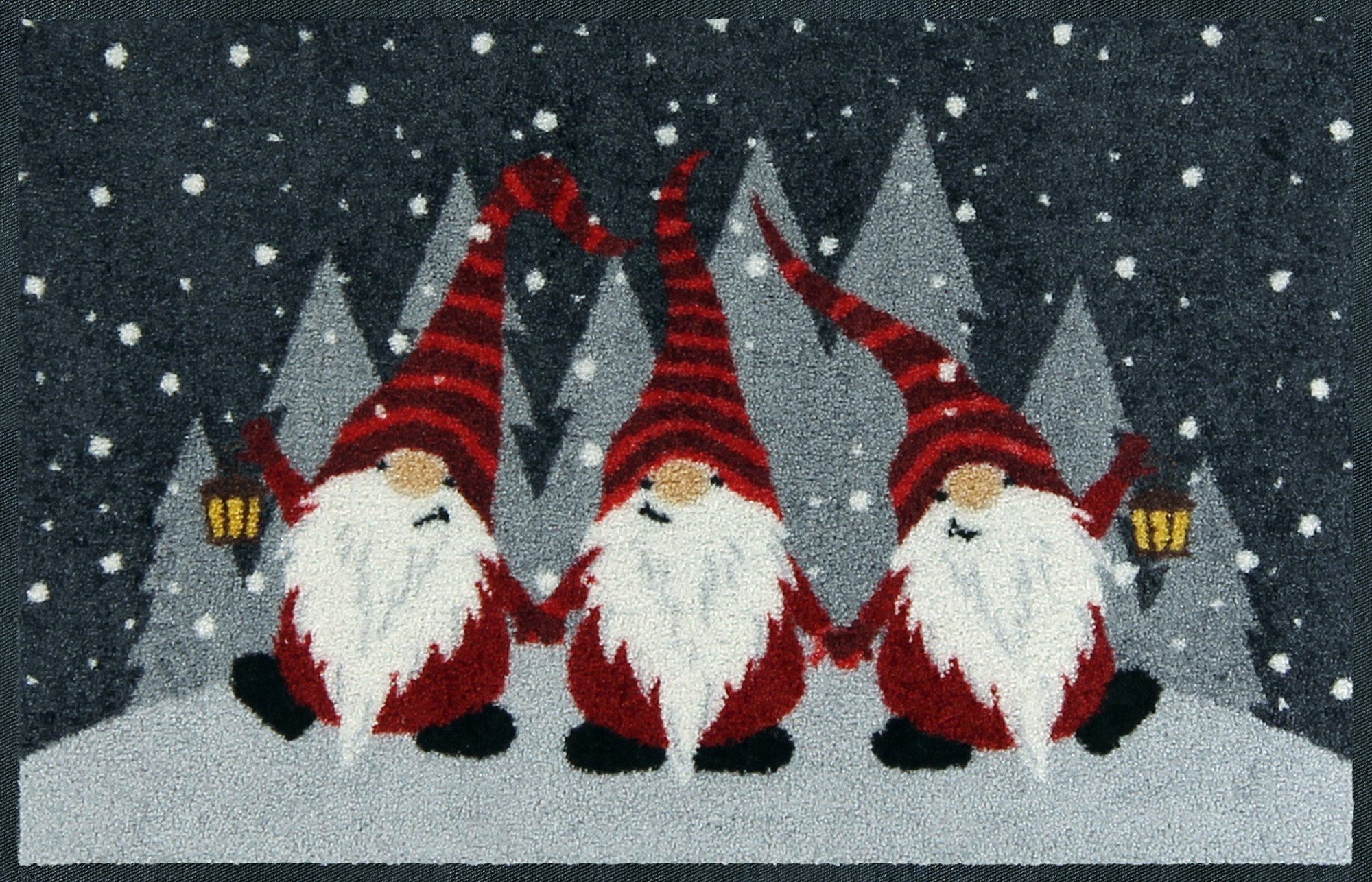 Erwin Müller Fußmatte Fußmatte "Wichtel", eckig, Höhe: 7 mm, Motiv