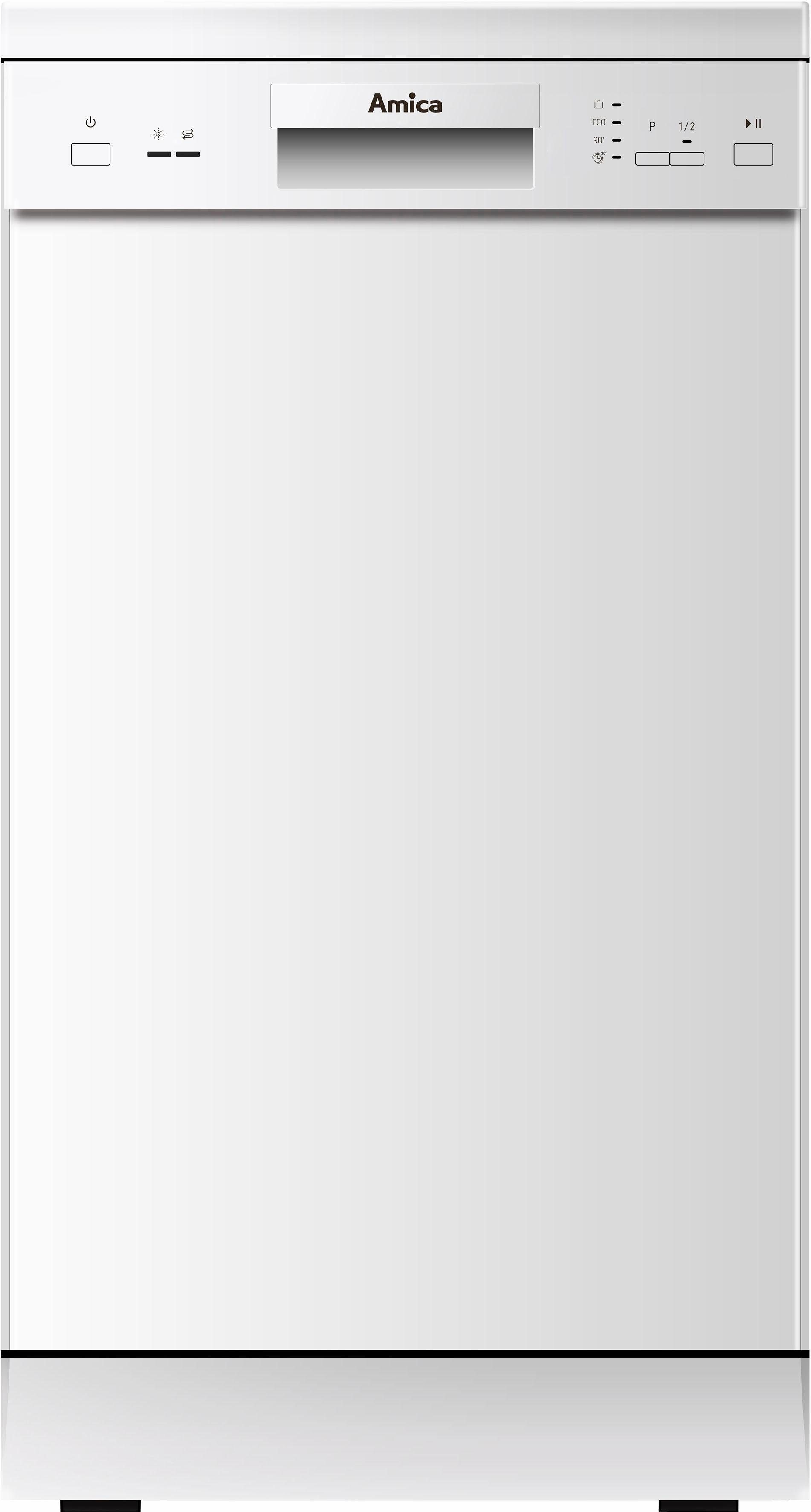 Amica Standgeschirrspüler GSP 14746-1 W, 9 Maßgedecke, Praktisch, flexibel, sicher – dein Geschirrspüler für jeden Tag