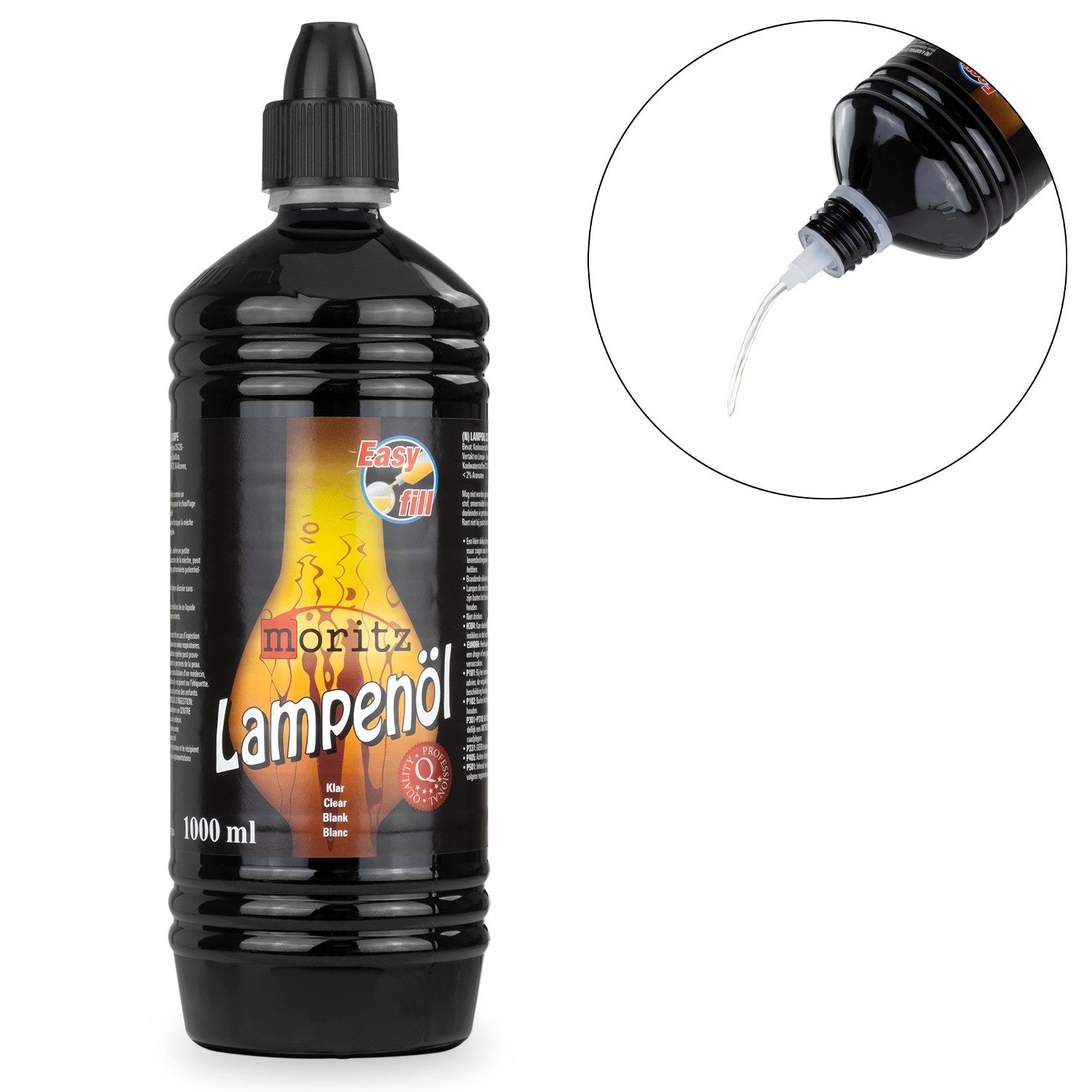 Moritz Lampenöl 1L Lampenöl Lampen Öl Fackelöl Öllampe Laterne, verbrennt R günstig online kaufen
