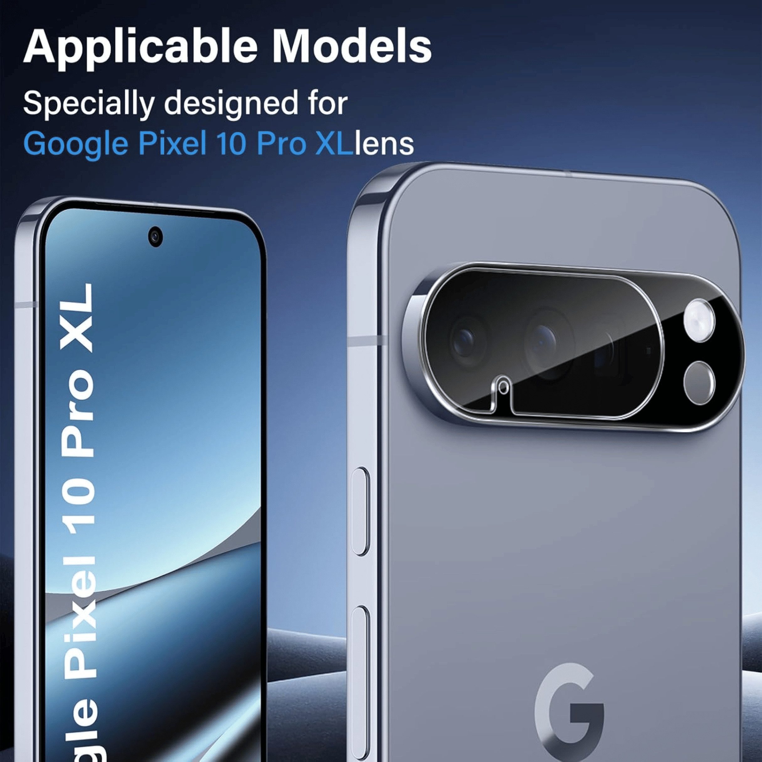 SmartUP Displayschutzglas für Google Pixel 10 Pro XL Kamera Schutz Panzerfolie Linse Hartglas 3D für Für Google Pixel 10 Pro XL, kompletter Kameraschutz – Bild 5 von 5