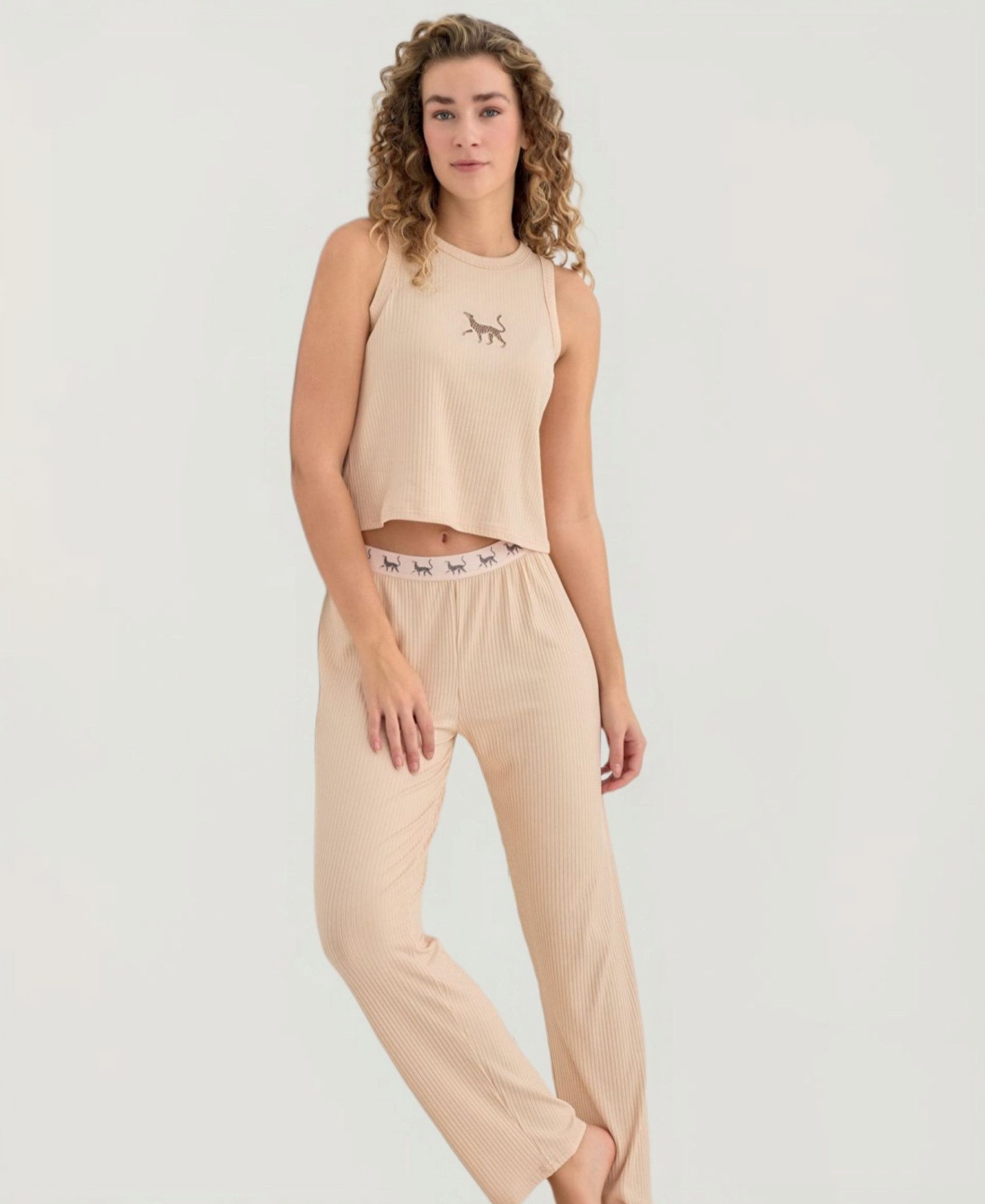 fashionshowcase Pyjama Damen Hausanzug 2-teiliges Schlafanzug günstig online kaufen