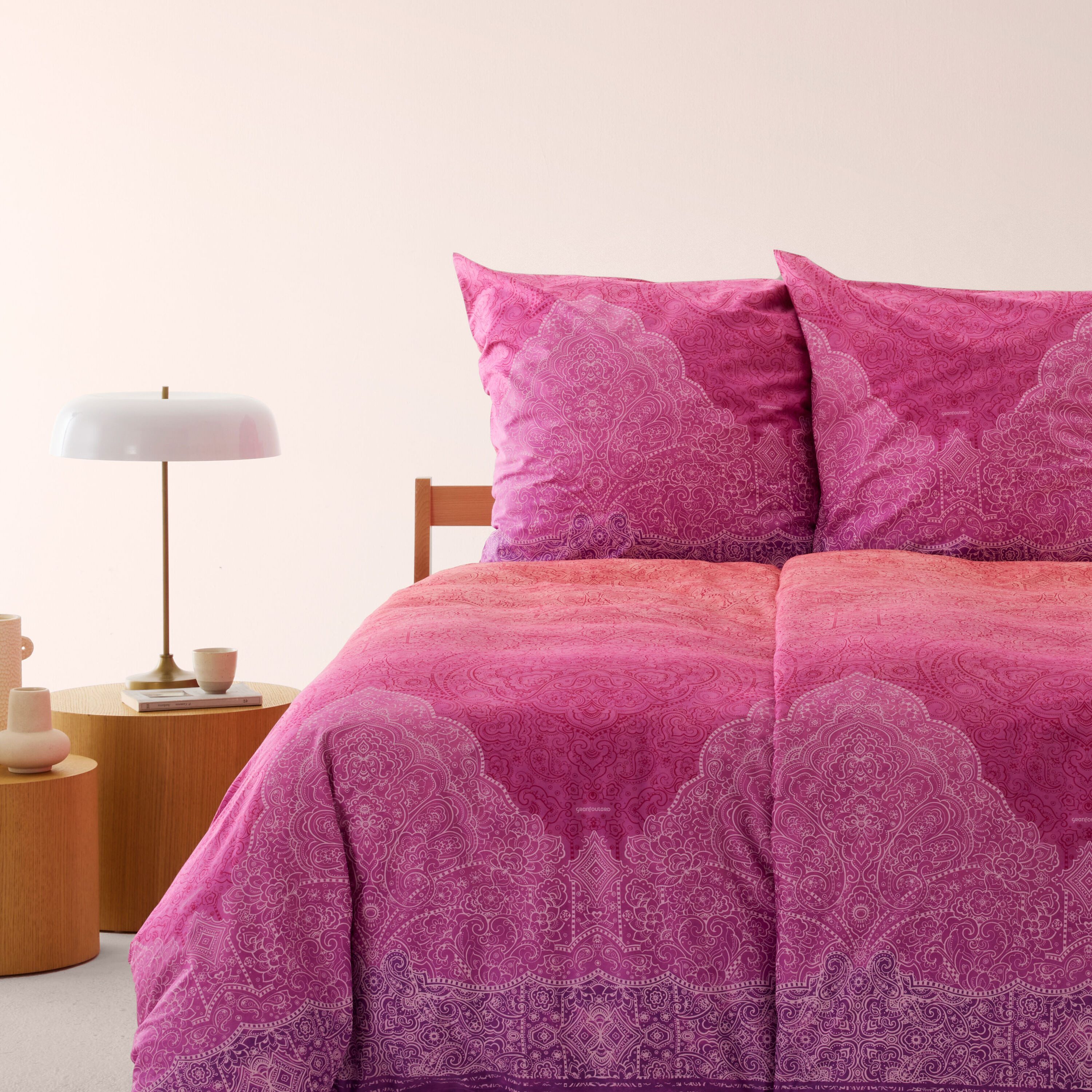 Bassetti Bettwäsche DOLCEACQUA, Satin, 1 teilig, aus reinem Baumwollsatin