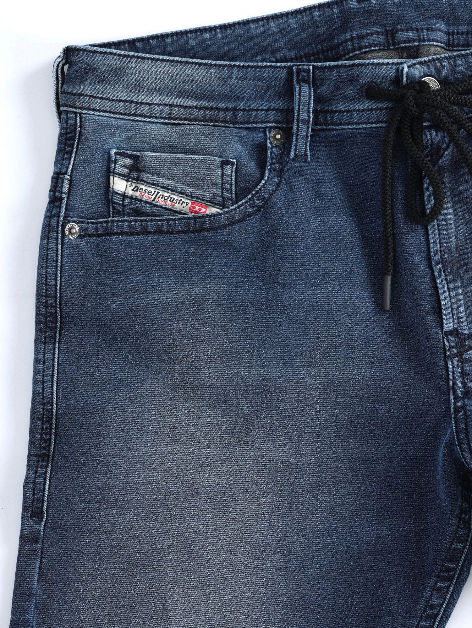 Diesel Slim-fit-Jeans Superstretch - THOMMER JOGGJEANS - Länge:32 Leicht & Weich, Knöchellang