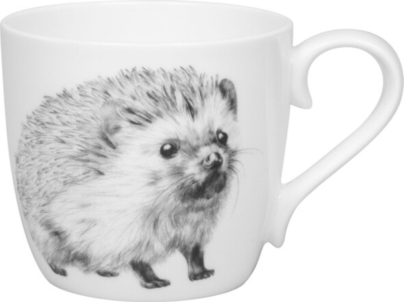 Könitz Tasse Amazing Animals Igel Henkelbecher Fine Bone China 0,4 L, 1-tlg.