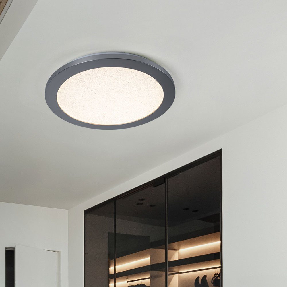 LED Deckenleuchte, Küchenleuchte LED Deckenleuchte Wohnzimmerlampe Deckenlampe LED-Leuchtmittel WOFI verbaut, fest Warmweiß,