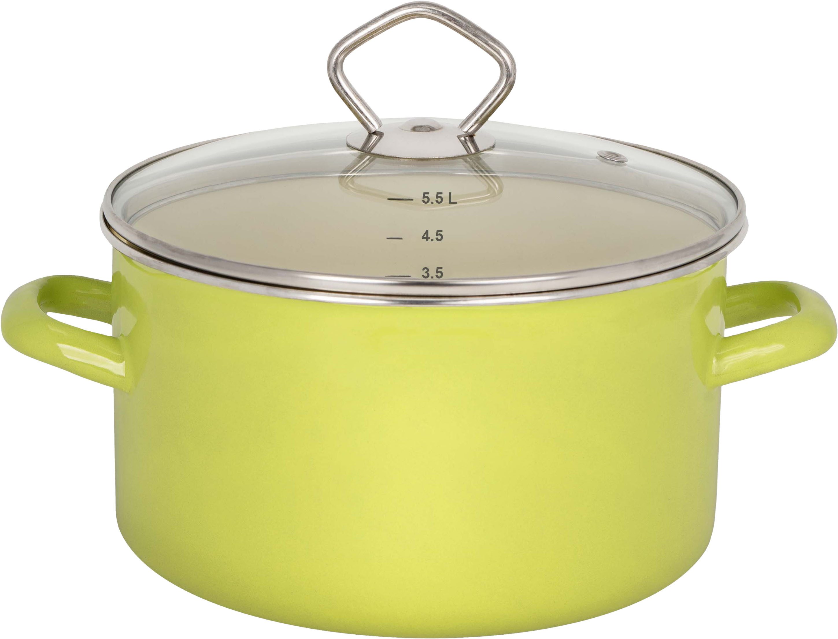 Krüger Fleischtopf Juist, Emaille (1-tlg), Induktionsgeeignet