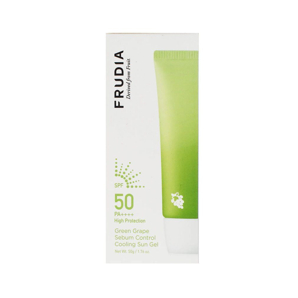 Frudia Citrus Sonnenschutzcreme Green Grape Sebum Control Kühlendes Sonnengel SPF 50 PA++++ 50 g