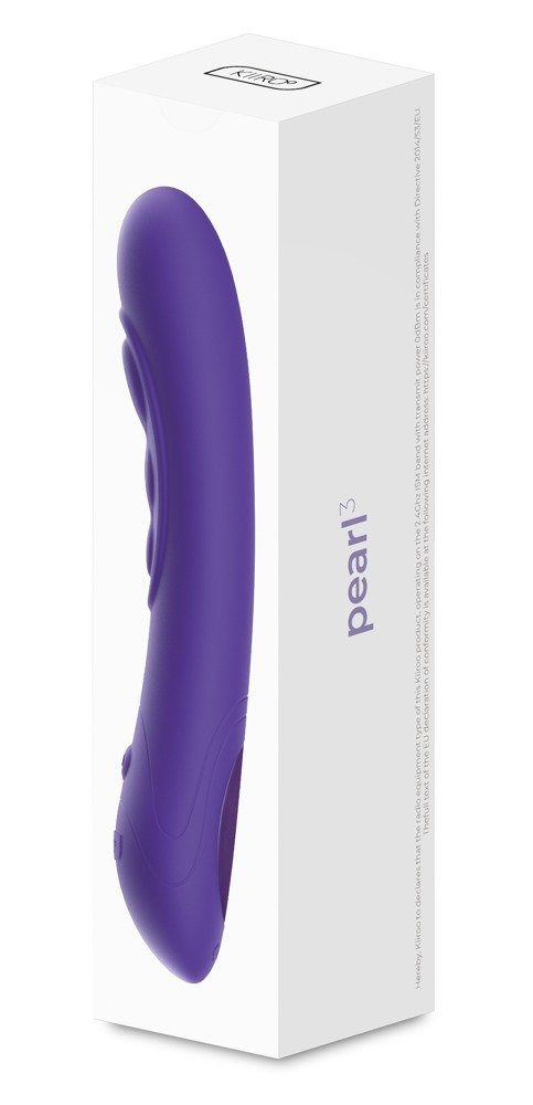 KIIROO G-Punkt-Vibrator Kiiroo Pearl 3 Purple, 5 Vibrationsmodi Lila