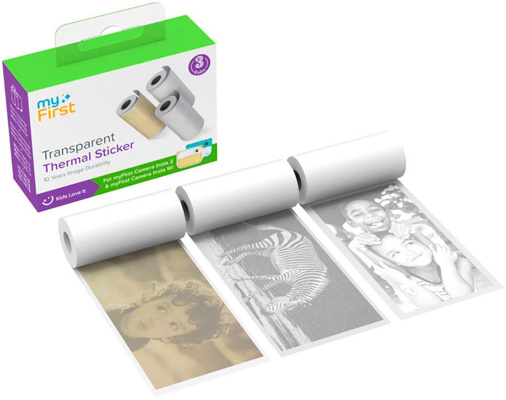 myFirst Etikettenpapier Thermoaufkleber für myFirst Insta Wi & Insta 2