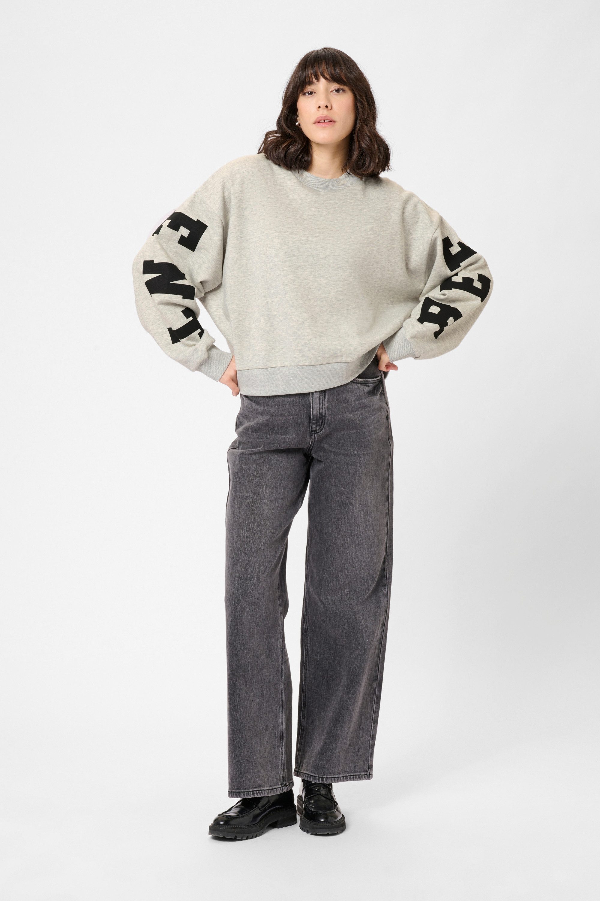 KAFFE Fleecepullover Sweatshirt KAlise günstig online kaufen