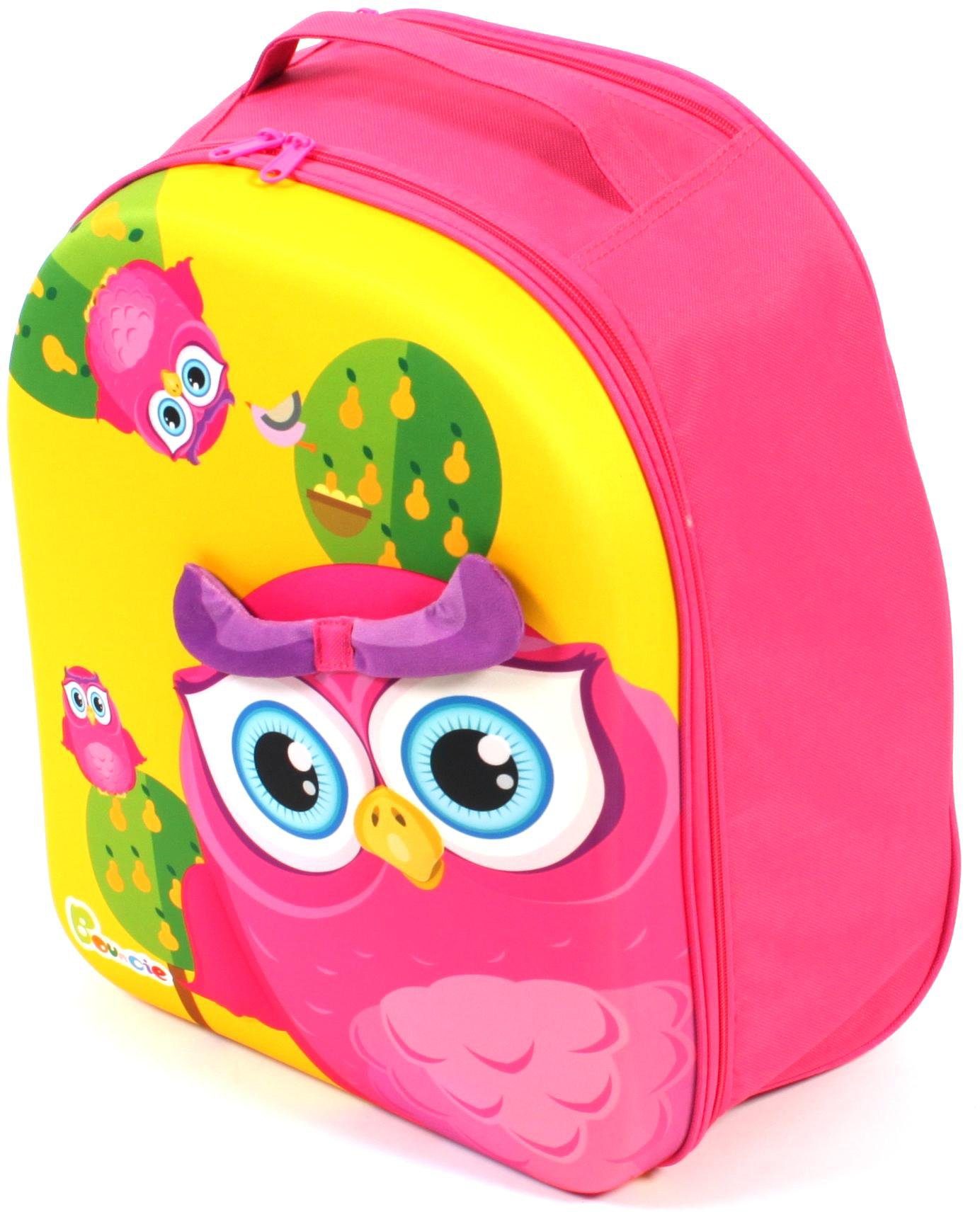 CHIC2000 Kinderkoffer Bouncie, Eule, 2 Rollen