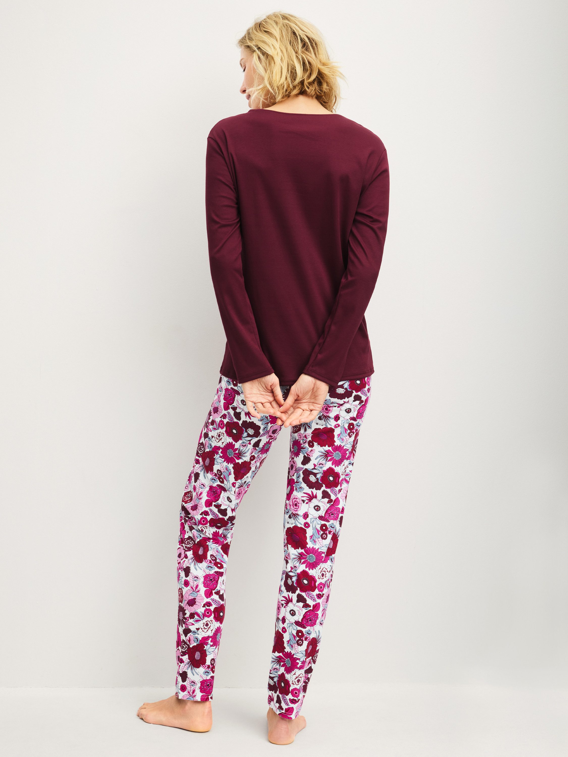 CALIDA Pyjama Season Special Damen (2 tlg) aus 100% hochwertiger Baumwolle