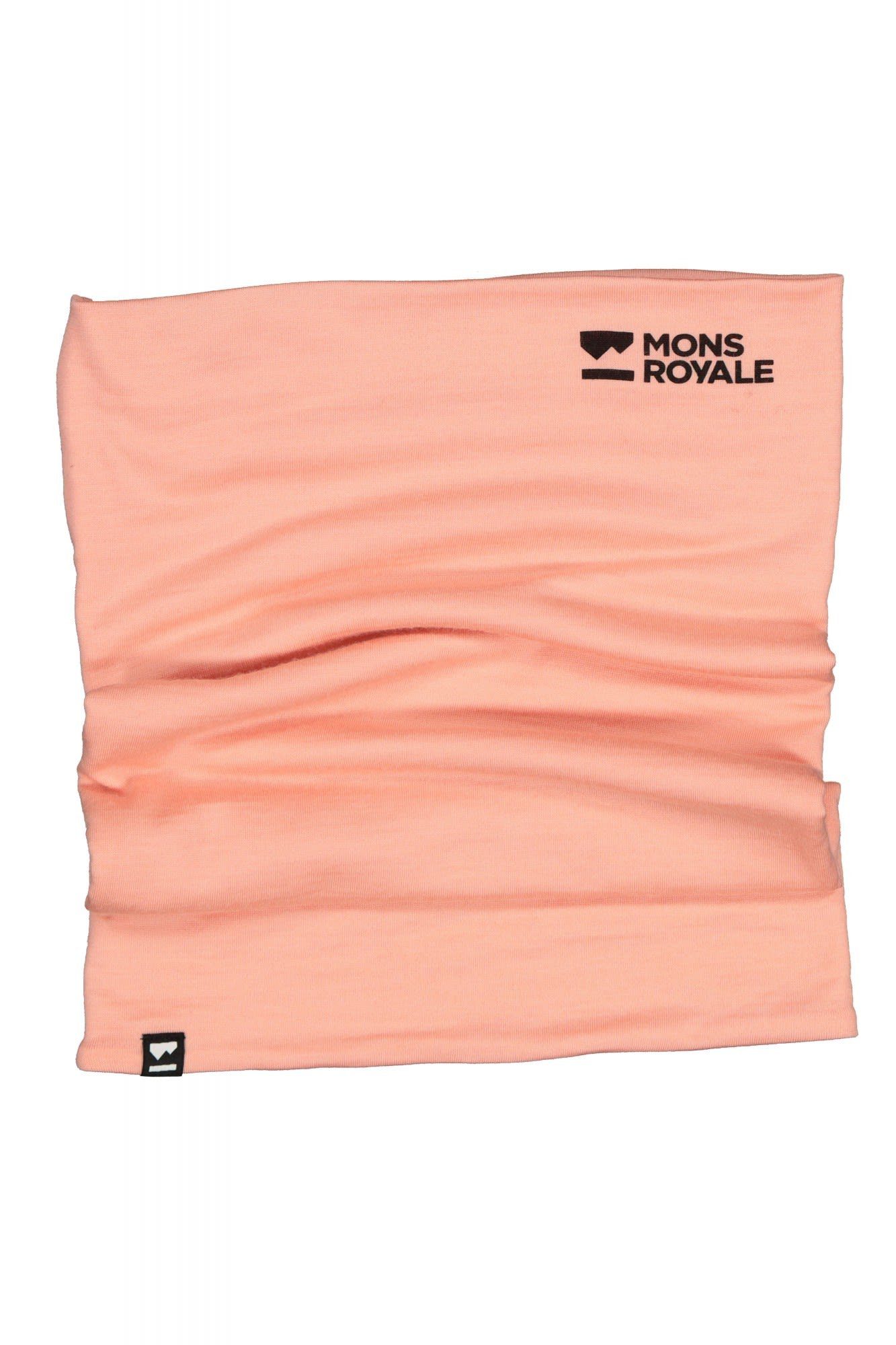 Mons Royale Schal Mons Royale Double Up Neckwarmer Accessoires Peach