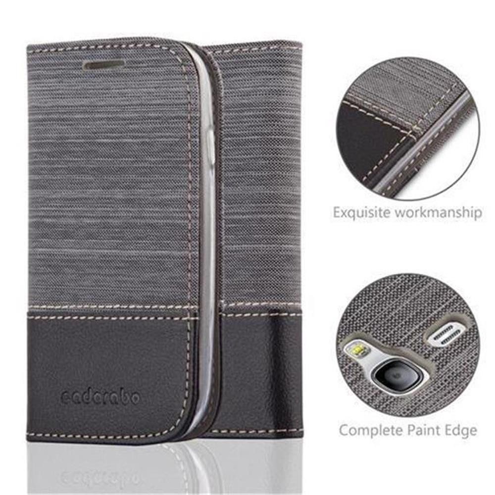 Cadorabo Handyhülle für Samsung Galaxy S3 MINI Hülle Samsung Galaxy S3 MINI, Klappbare Handy Schutzhülle - Hülle - mit Standfunktion und Kartenfach