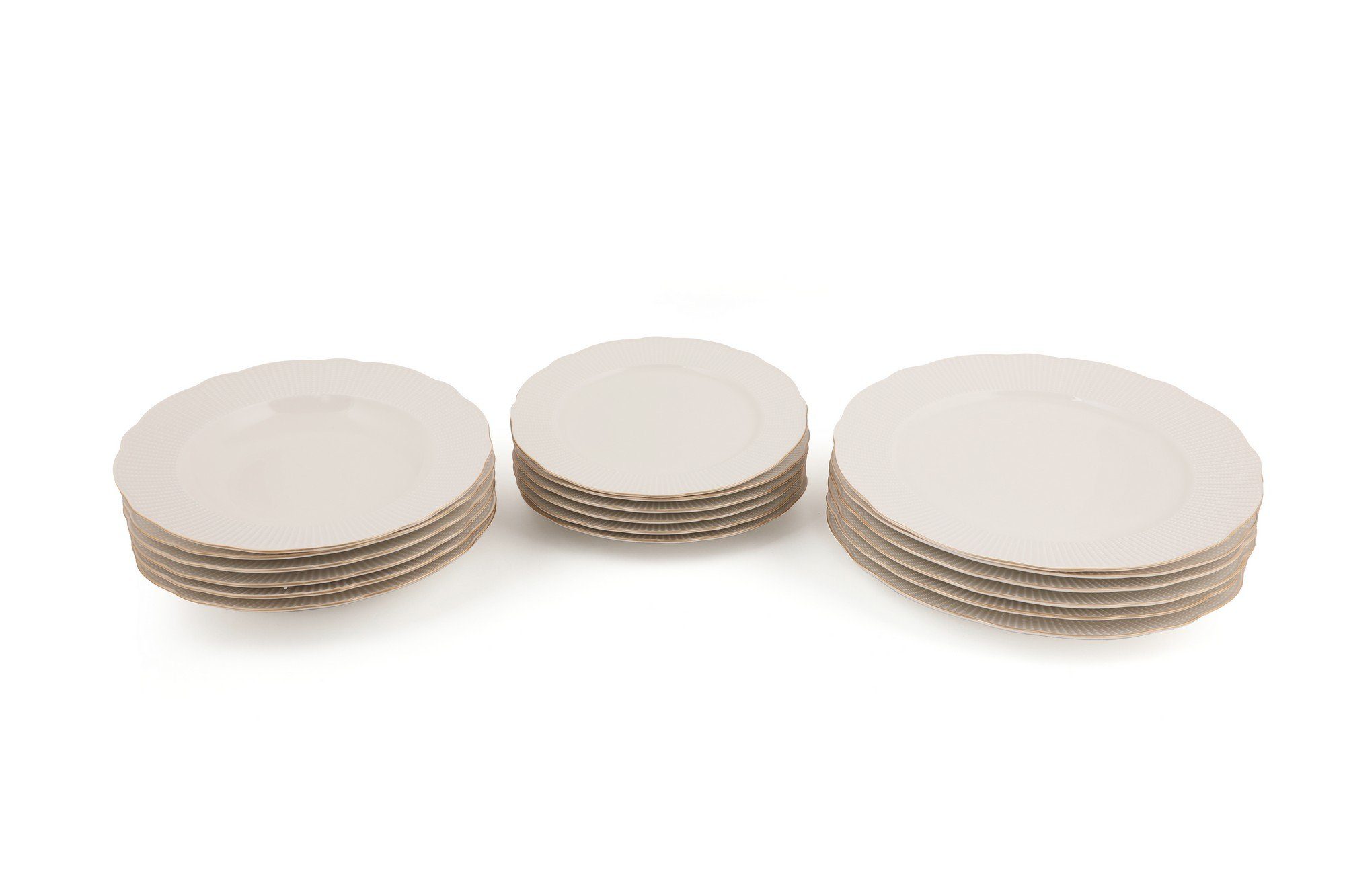 Hermia Concept Teller-Set 100% PORCELAIN P3376 (18-tlg)