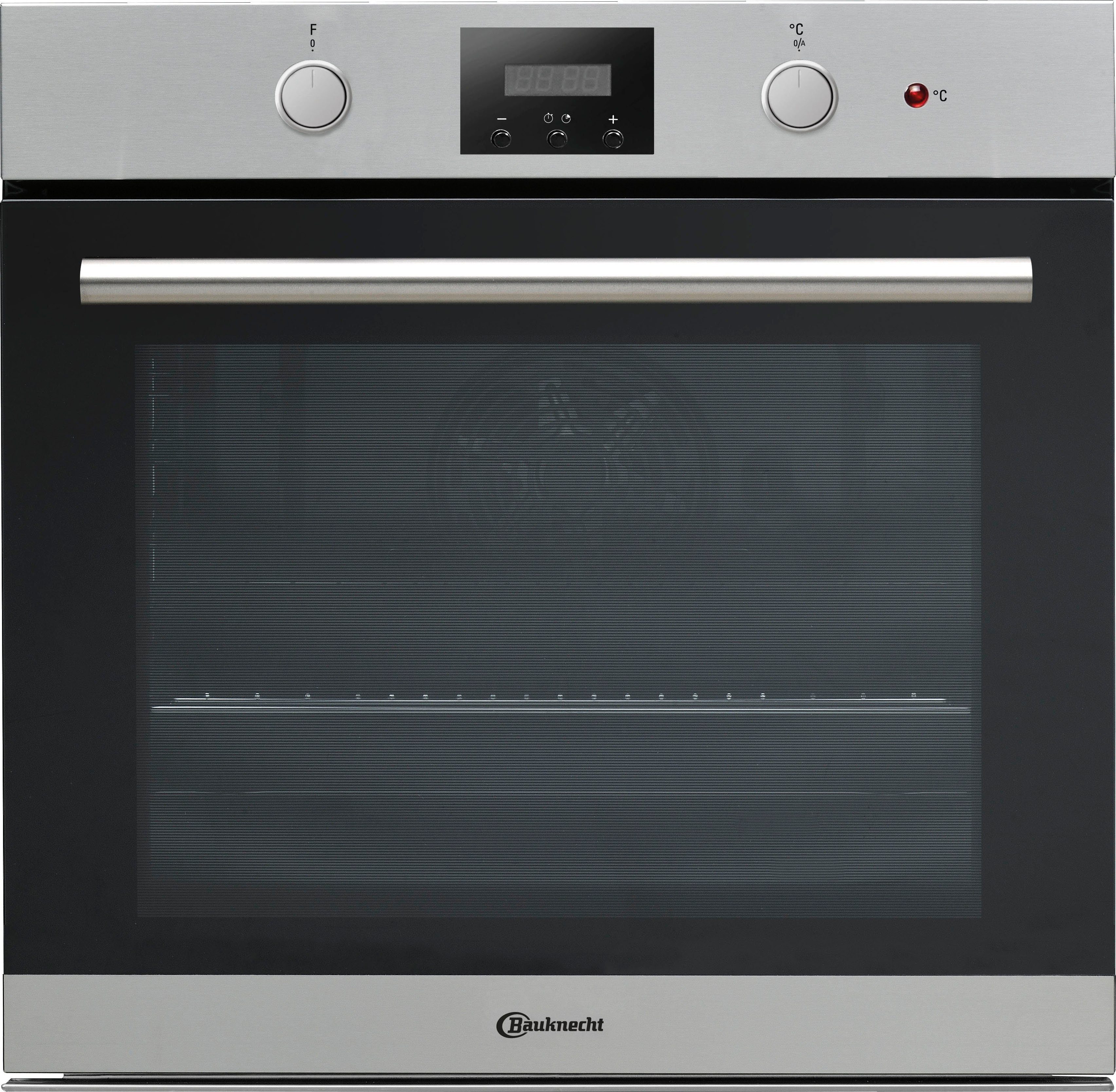 BAUKNECHT Einbaubackofen BAR2 KN5V2 IN, mit 2-fach-Teleskopauszug