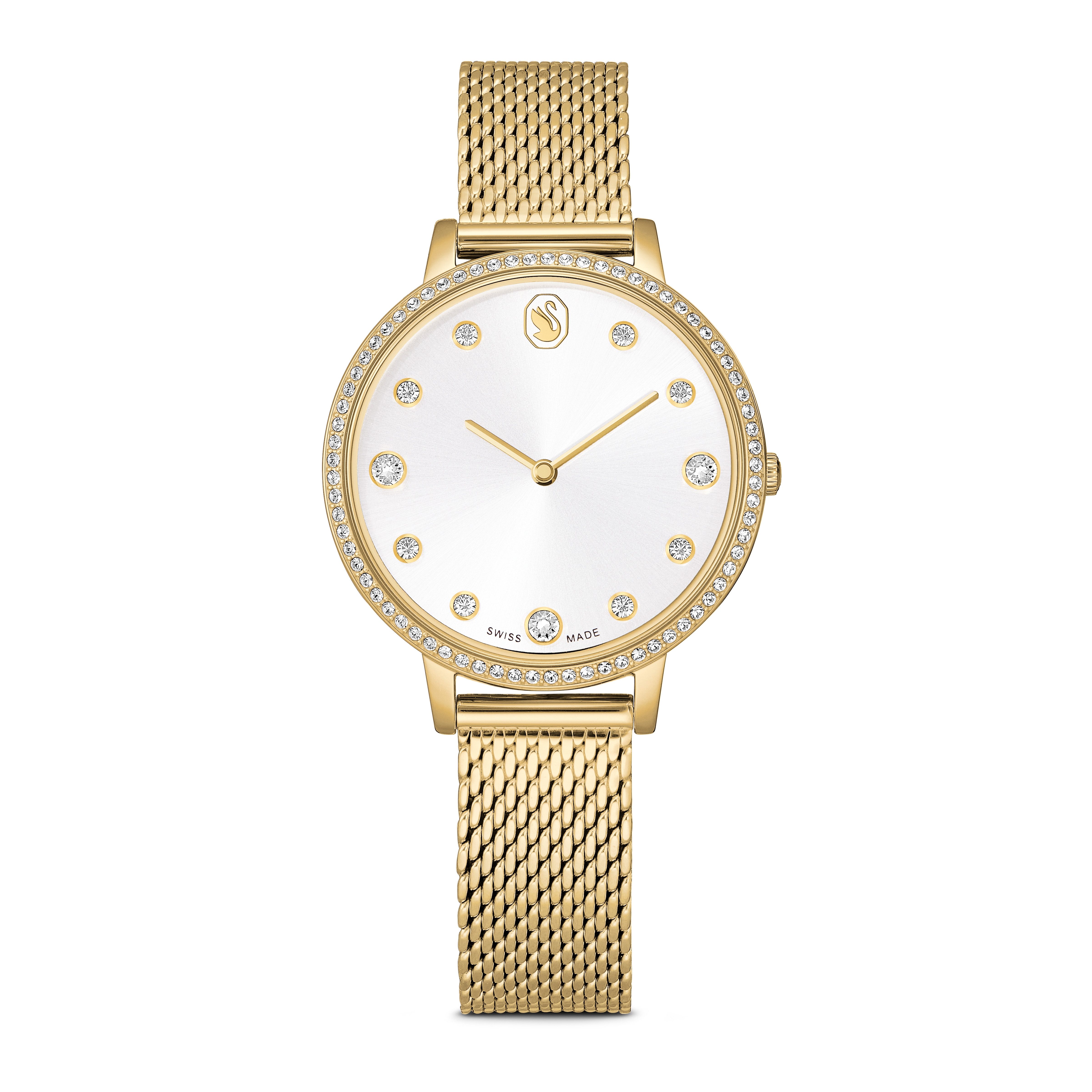 Swarovski Quarzuhr CLARICA 5740823, Armbanduhr, Damenuhr, Swiss Made, Edelstahlarmband, analog
