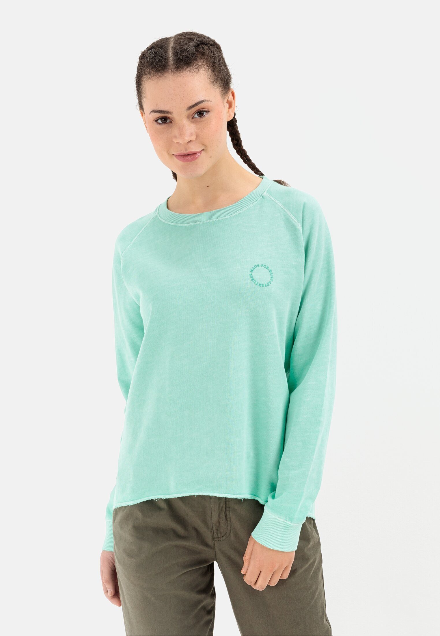 camel active Sweatshirt aus Baumwolle