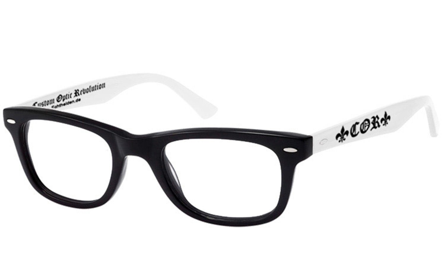 Bürobrille, Bildschirmbrille, Blaulichtfilter Brille COR Brille, ohne Gamingbrille, Blaulicht Brille, Sehstärke