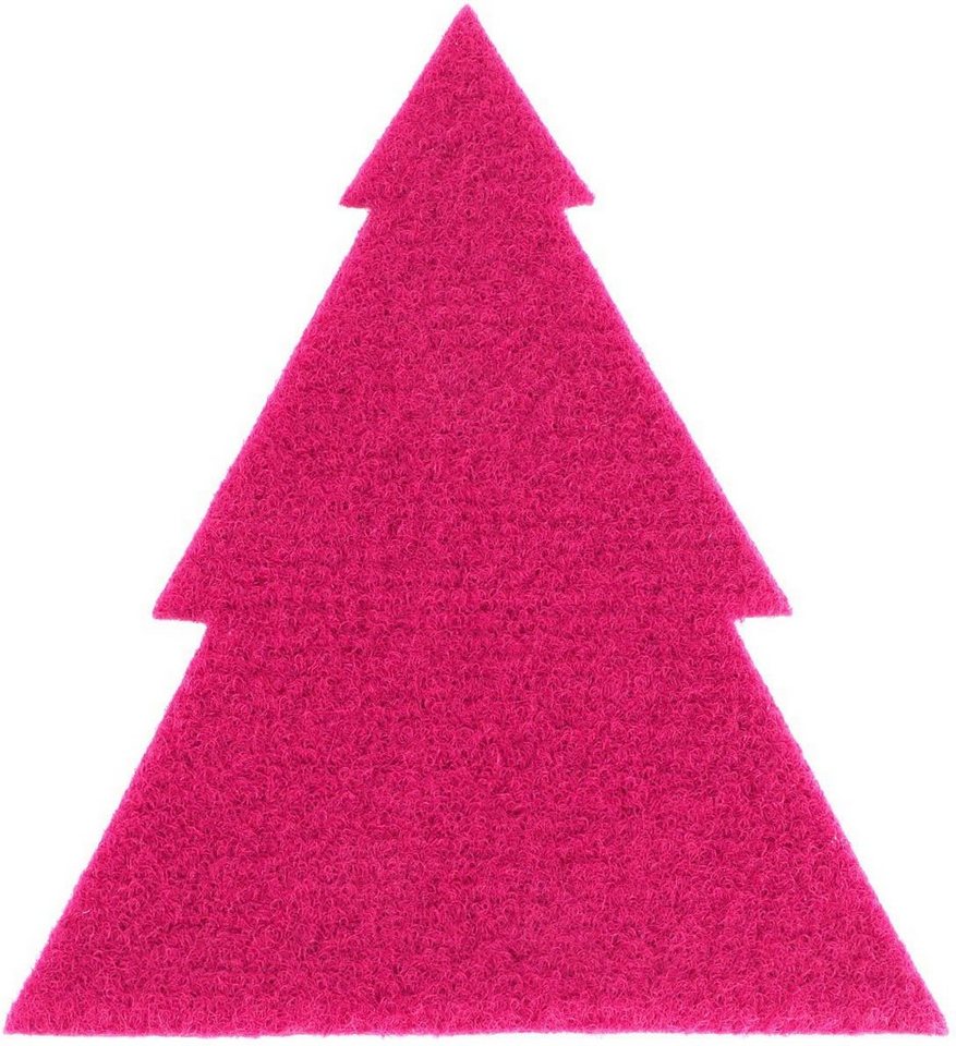 Platzset, Tannenbaum, Weihnachtsdeko, Primaflor-Ideen in Textil, (Set, 6-St),  ideal als Besteckunterlage, Tischdeko oder Untersetzer, Weihnachtliche  Dekoration für Zuhause