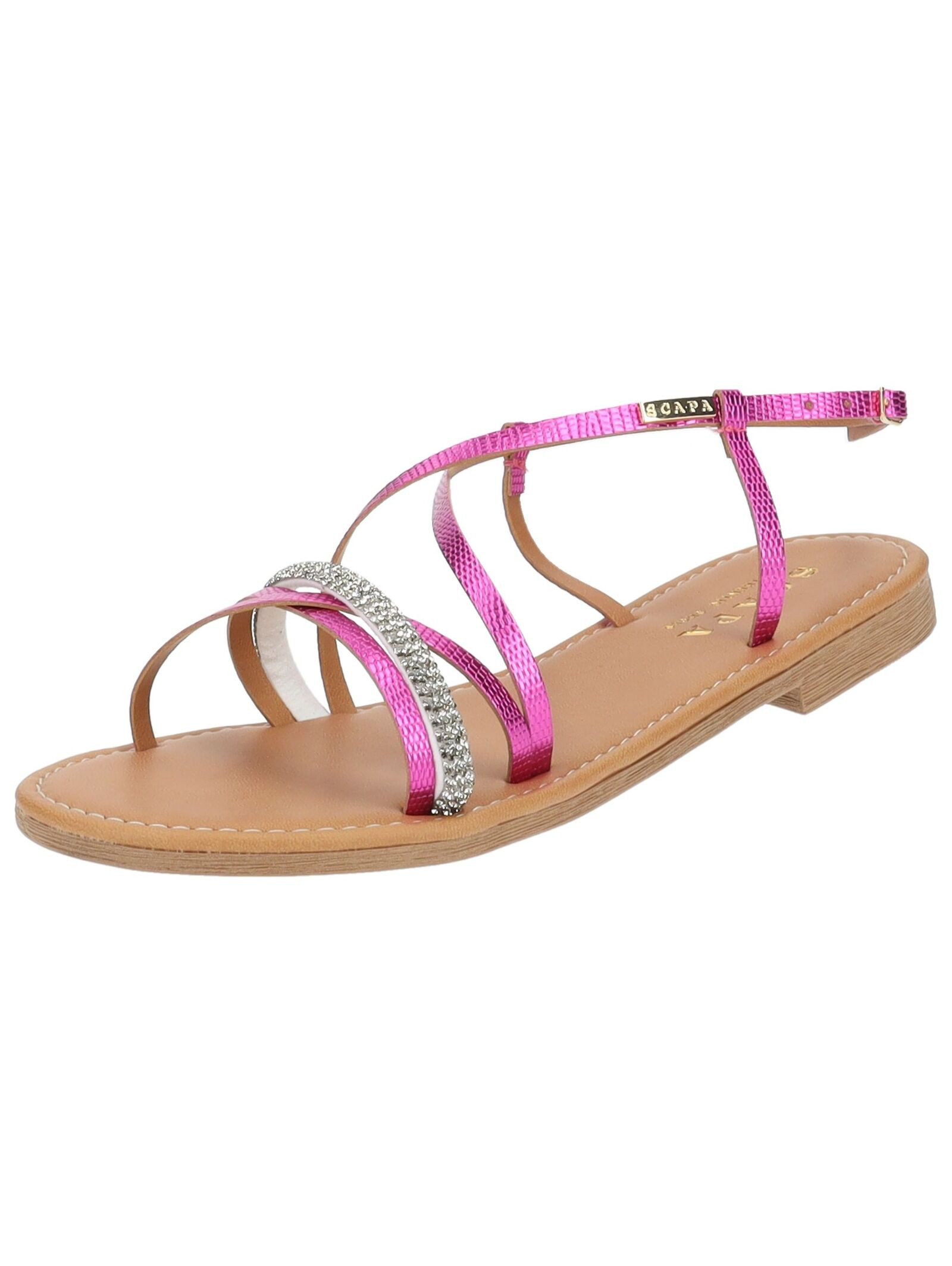 Scapa Sandalen Lederimitat Riemchensandalette günstig online kaufen