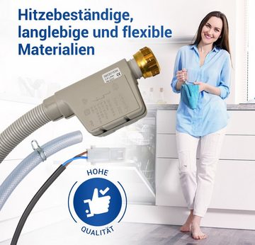 VIOKS Zulaufschlauch Aquastopschlauch Ersatz für Miele 7638500 für Spülmaschine, Zubehör für Geschirrspüler, 1,8 m