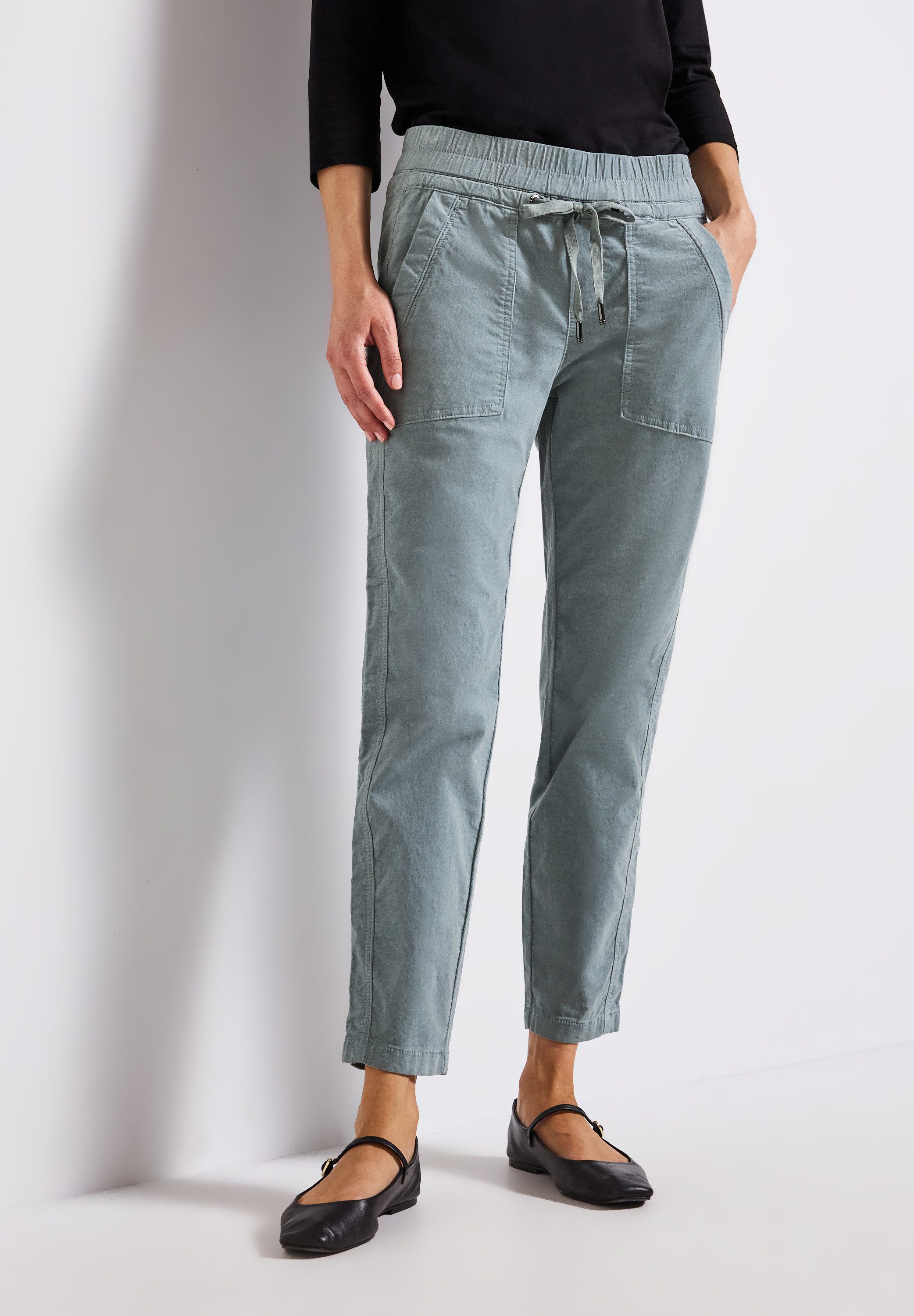 STREET ONE Cordhose Style Bonny mit günstig online kaufen
