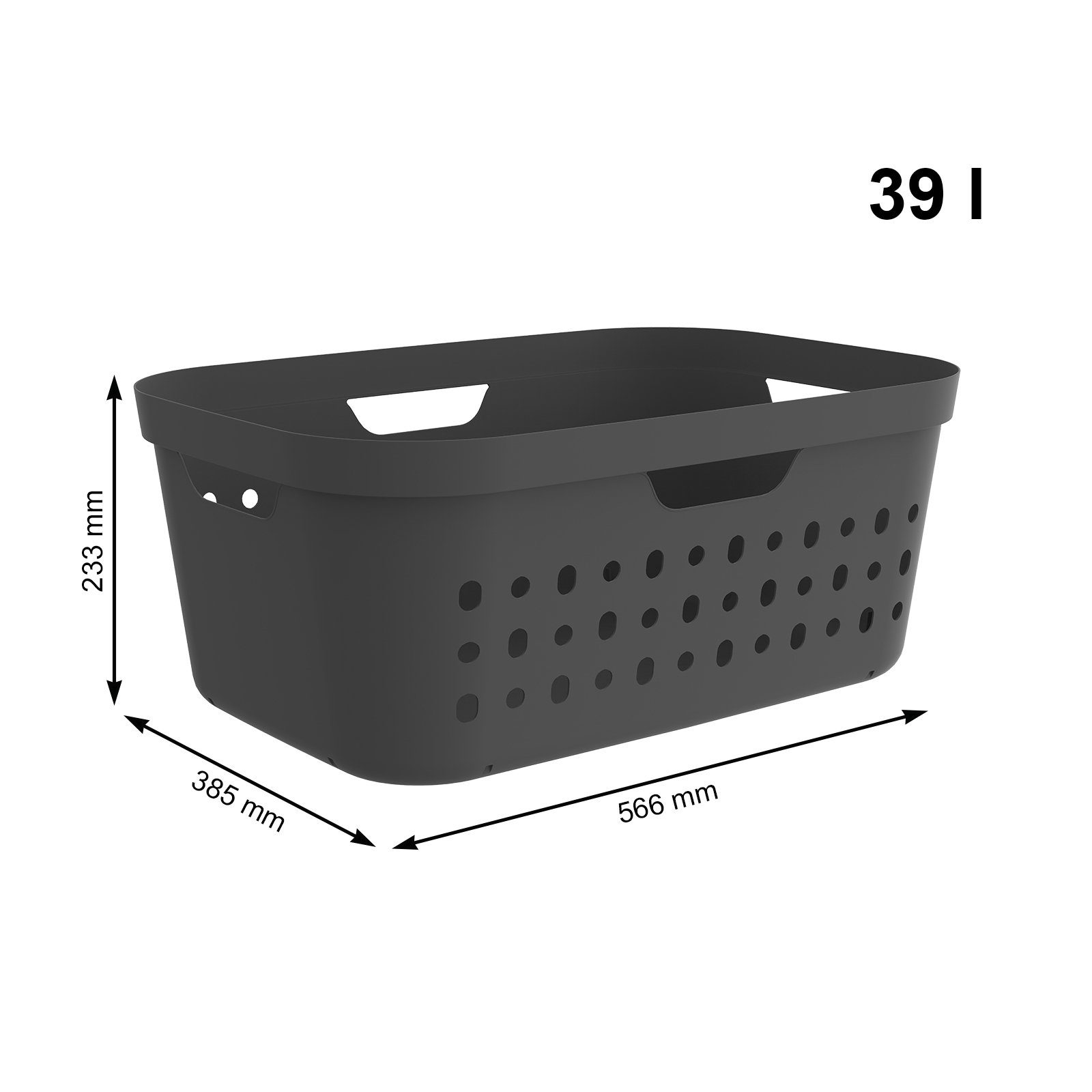ROTHO Wäschekorb (Wäschekorbset, 3er-Set) günstig online kaufen