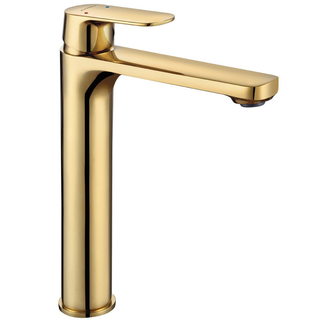 + GAVA Click-Clack in Badezimmer Mischbatterie für Hoch KOLMAN Wasserhahn Waschtischarmatur Gold