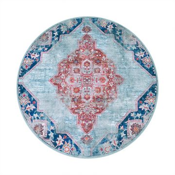 Teppich Wohnzimmer Mandala Motiv Mit Ornamenten Teppich, Paco Home, Läufer, Höhe: 4 mm