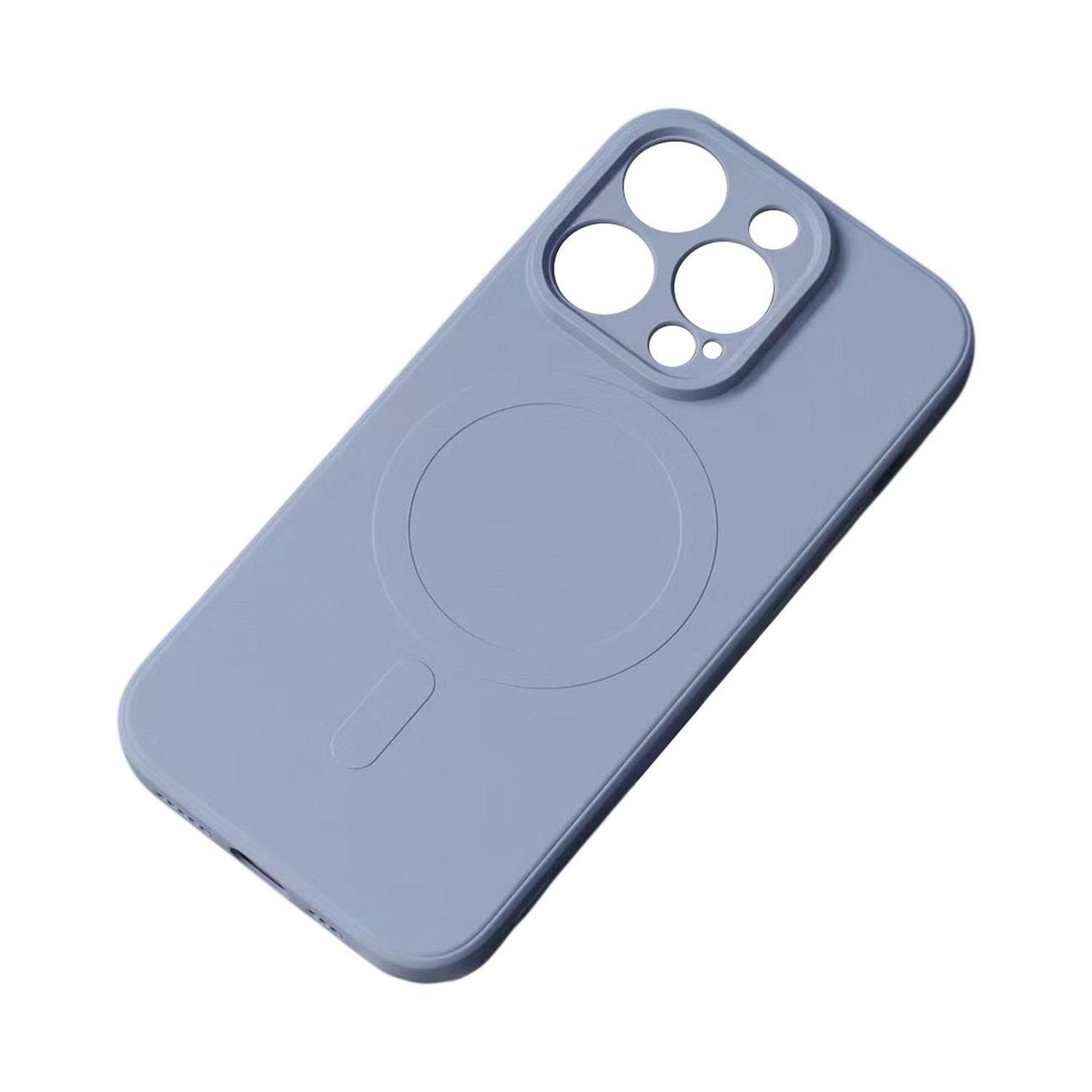 COFI 1453 Handyhülle Silikonhülle Cover MagSafe kompatibel mit iPhone 15 Serie