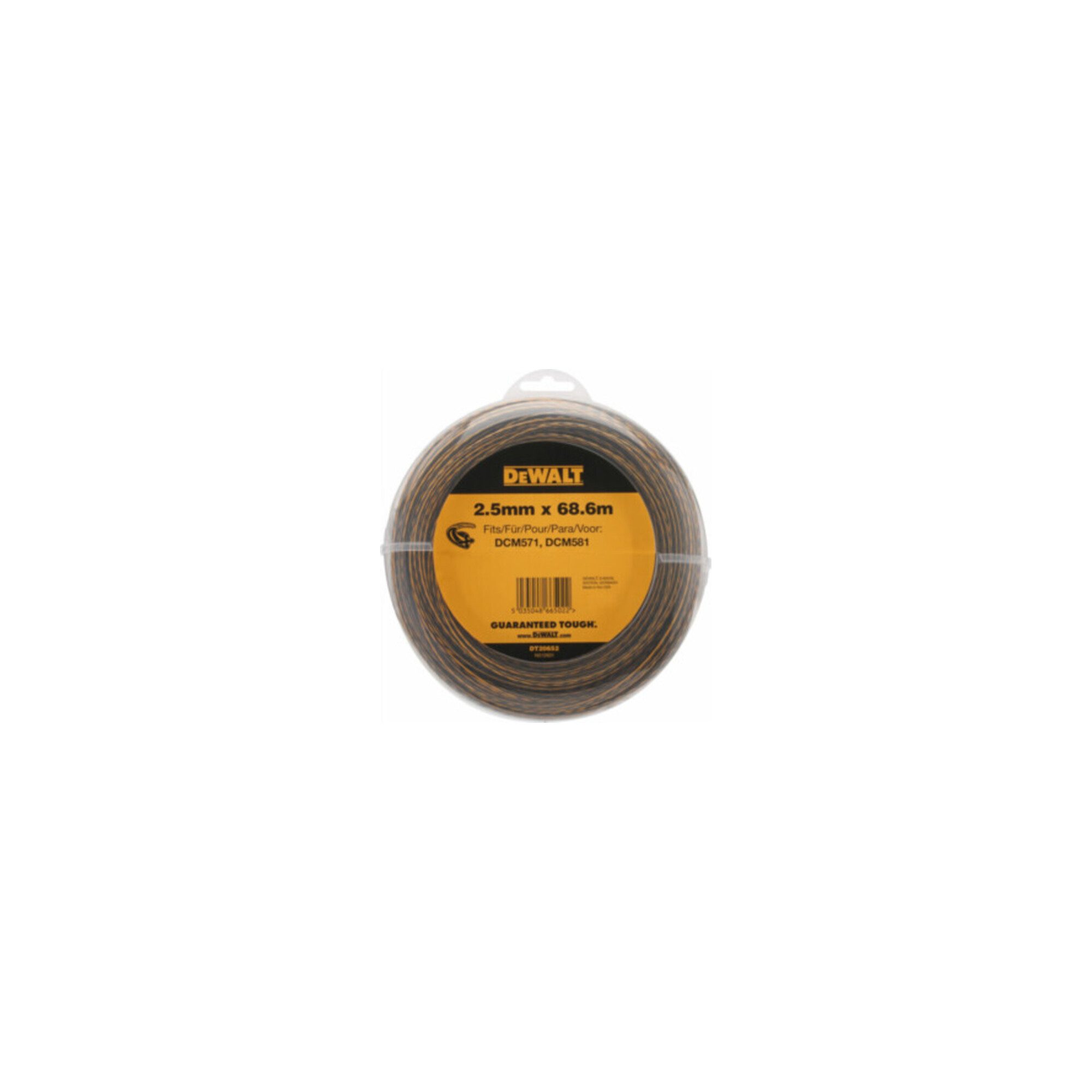 DeWalt Akku-Rasentrimmer DEWALT Flexvolt Trimmer-Faden 68,6m / 2,5mm DT20652-QZ