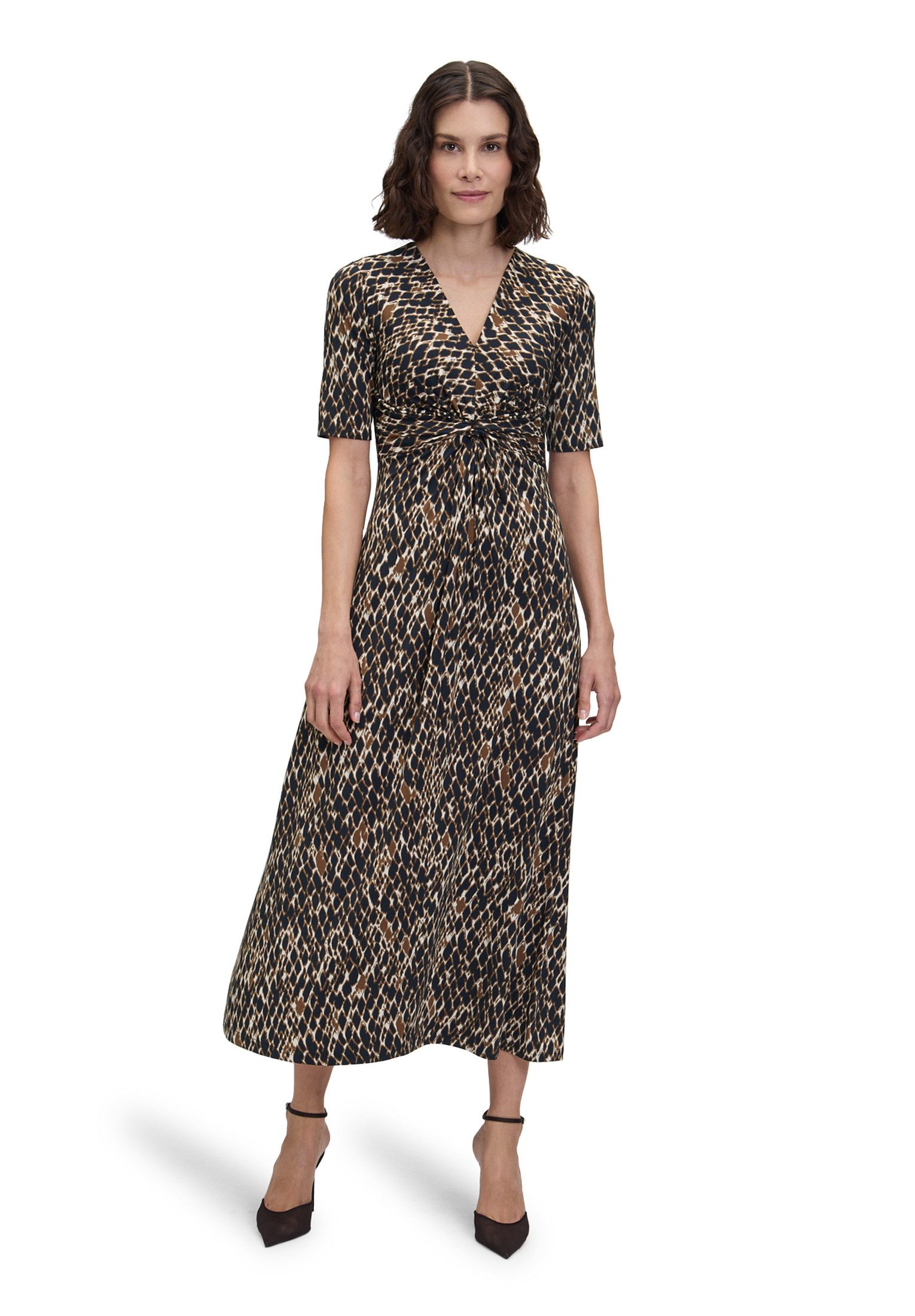 Betty Barclay Maxikleid Damen Maxikleid mit Raffung günstig online kaufen