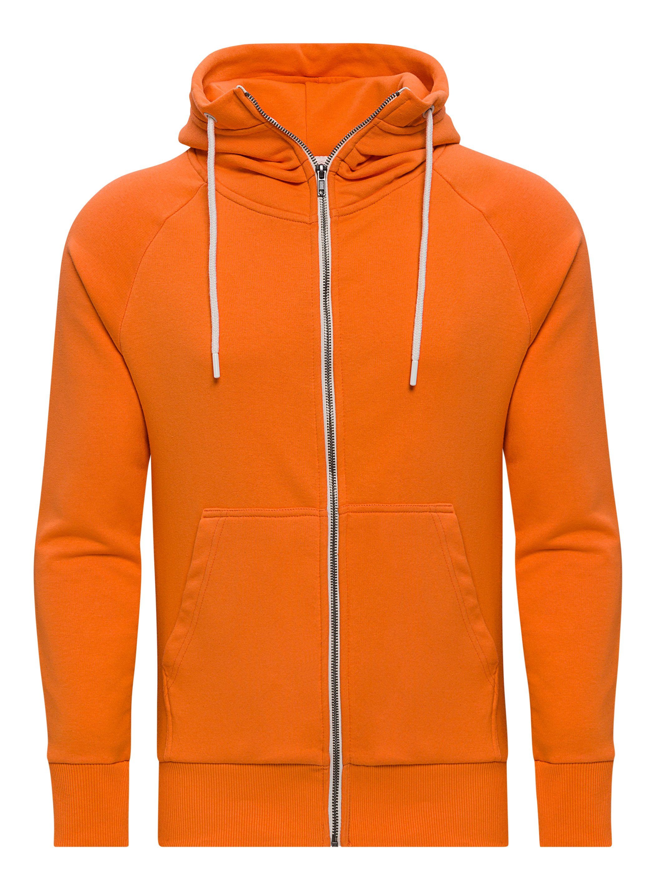 WOTEGA Kapuzensweatjacke Herren Kapuzenjacke Flash mit Kapuze, auch in Großen Größen erhältlich