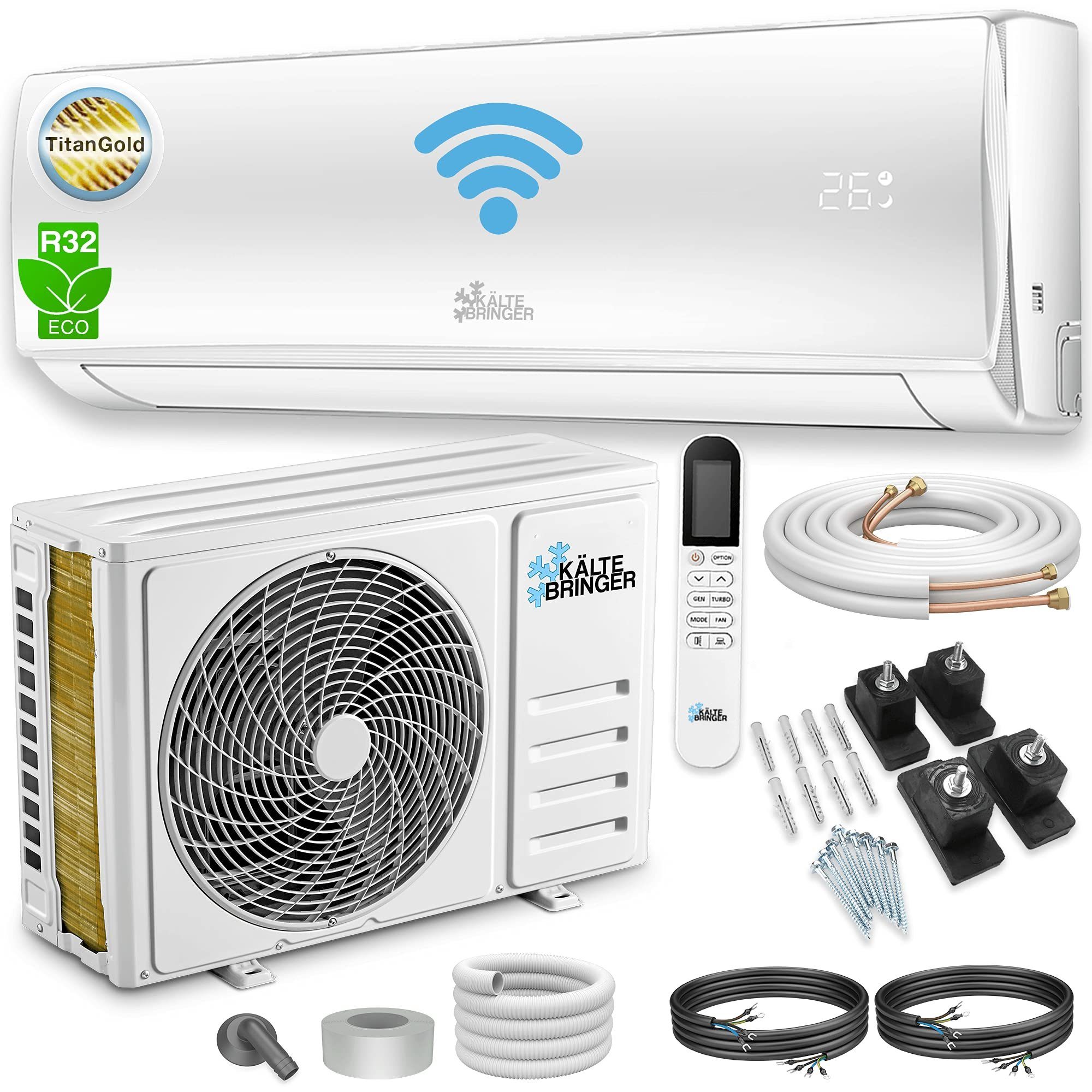 Kältebringer Split-Klimagerät Split Klimaanlage Set, Inverter günstig online kaufen
