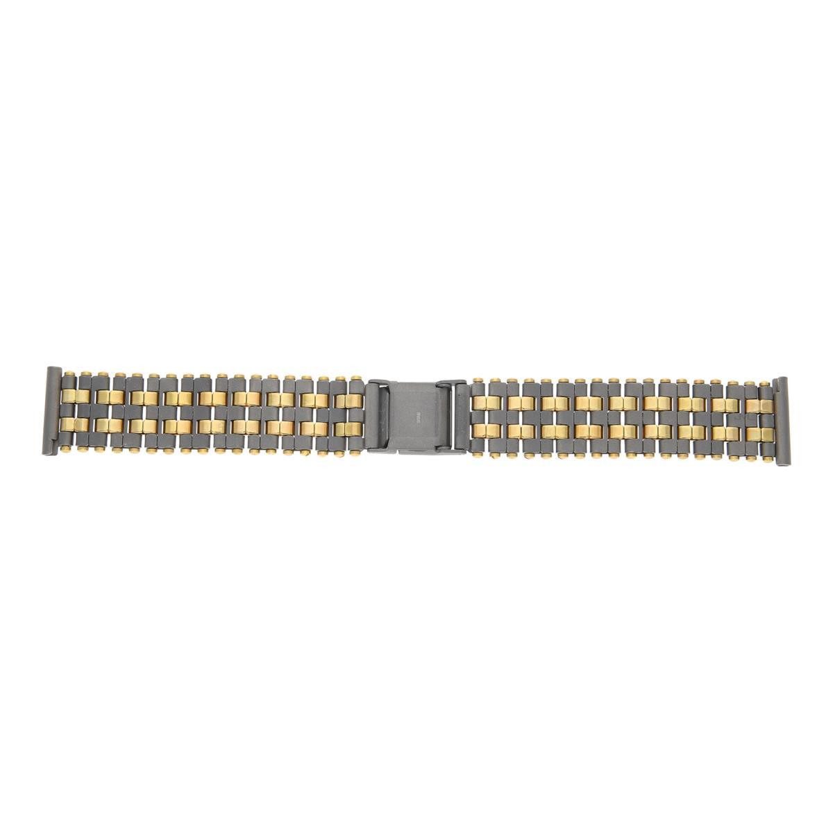 JuwelmaLux Uhrenarmband JuwelmaLux Uhrenband Titan PVD Beschichtet JL30-10-5081