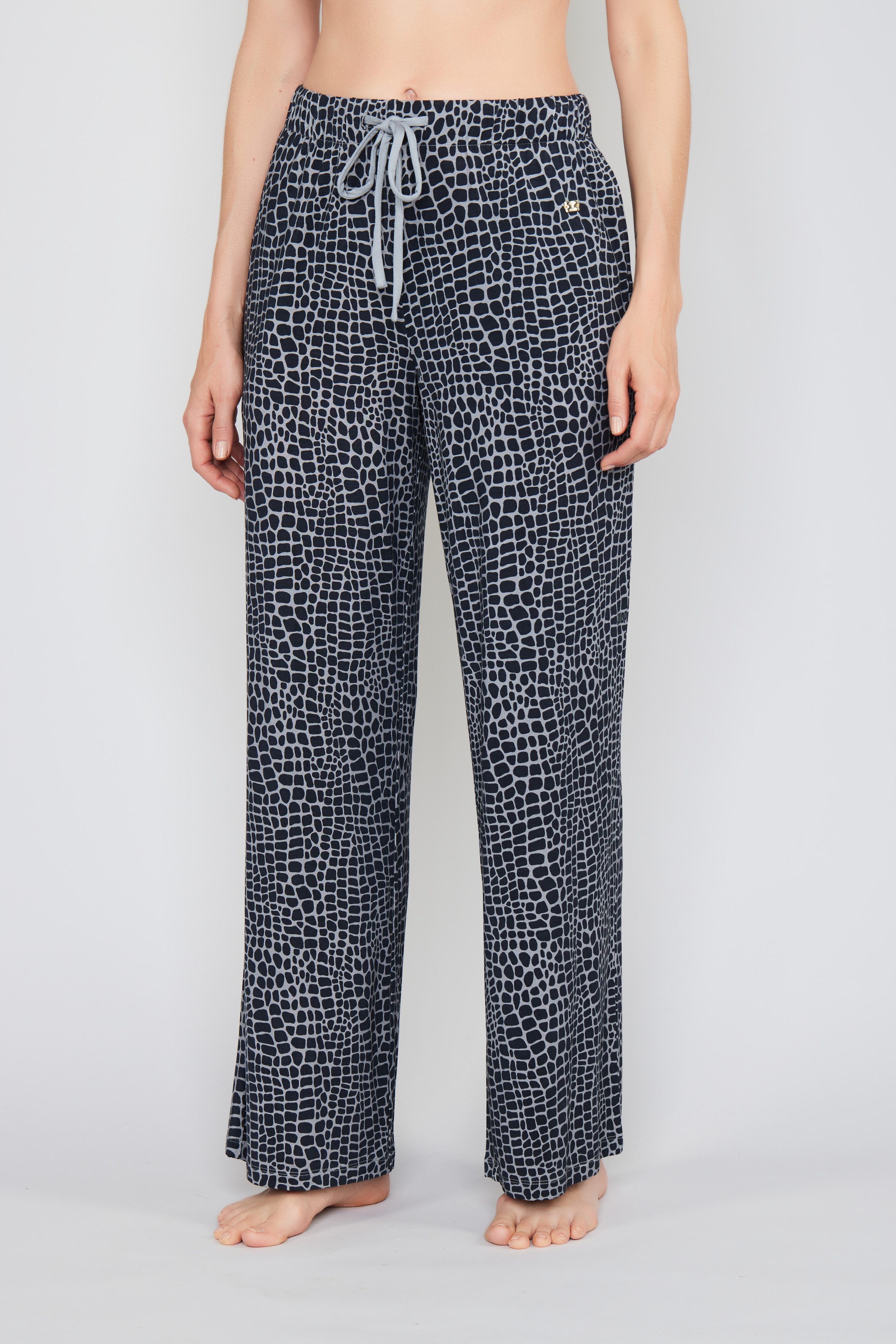 JOOP! Pyjamahose Luxe Modal Printed