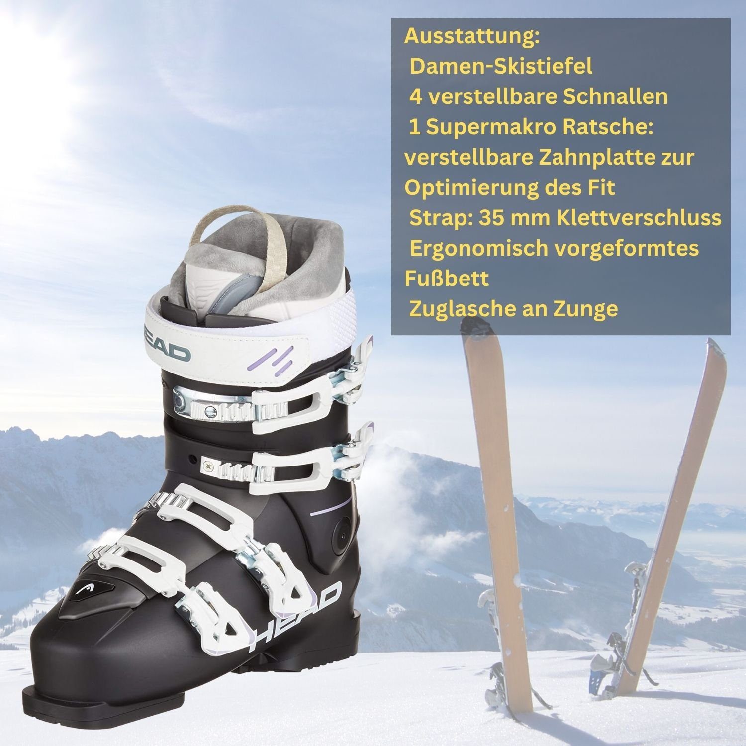 Head Skischuh Head Skischuhe Damen FX GT W Flex 50 schuhe