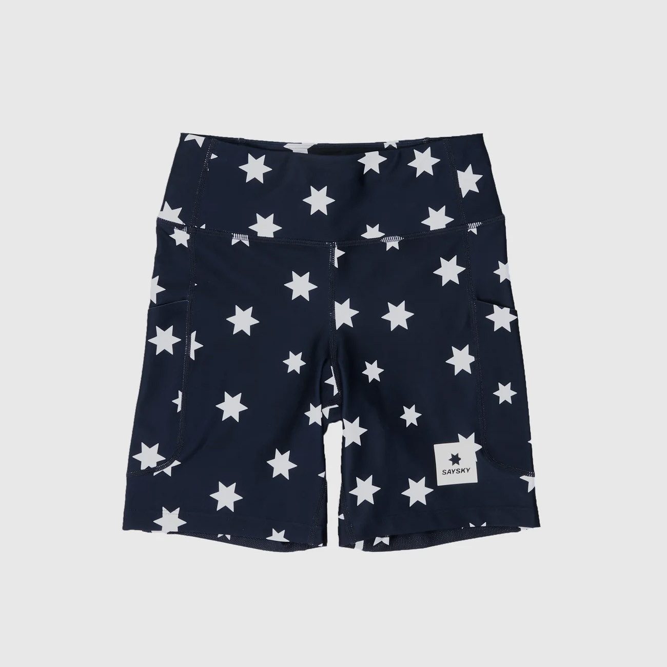 Saysky Laufhose Saysky W Star Combat+ Short Tights 7" Blue White