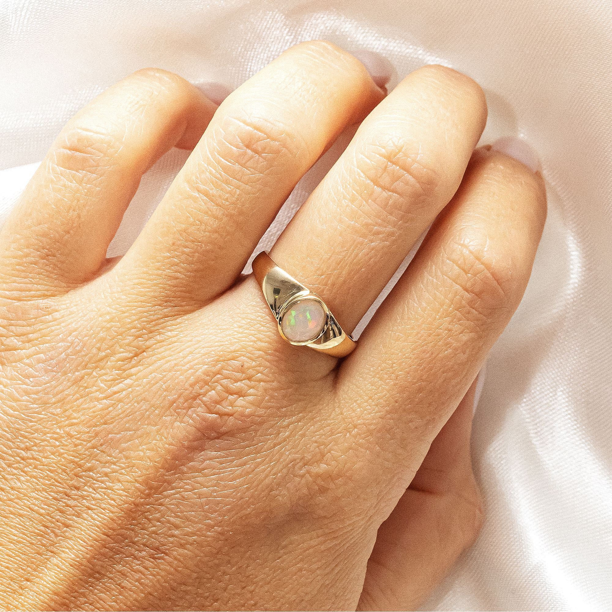 Vivance Fingerring 585/- Gelbgold glanz oval günstig online kaufen