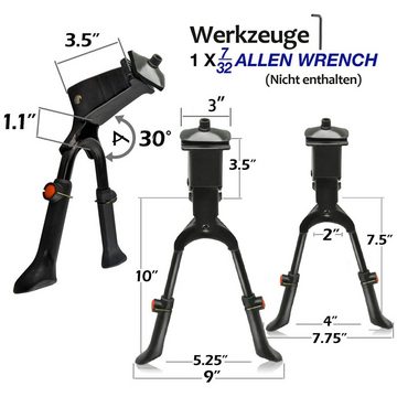 Sumosuma Fahrradständer, Doppelständer e-Bike 26 27 28 29 Zoll Universal