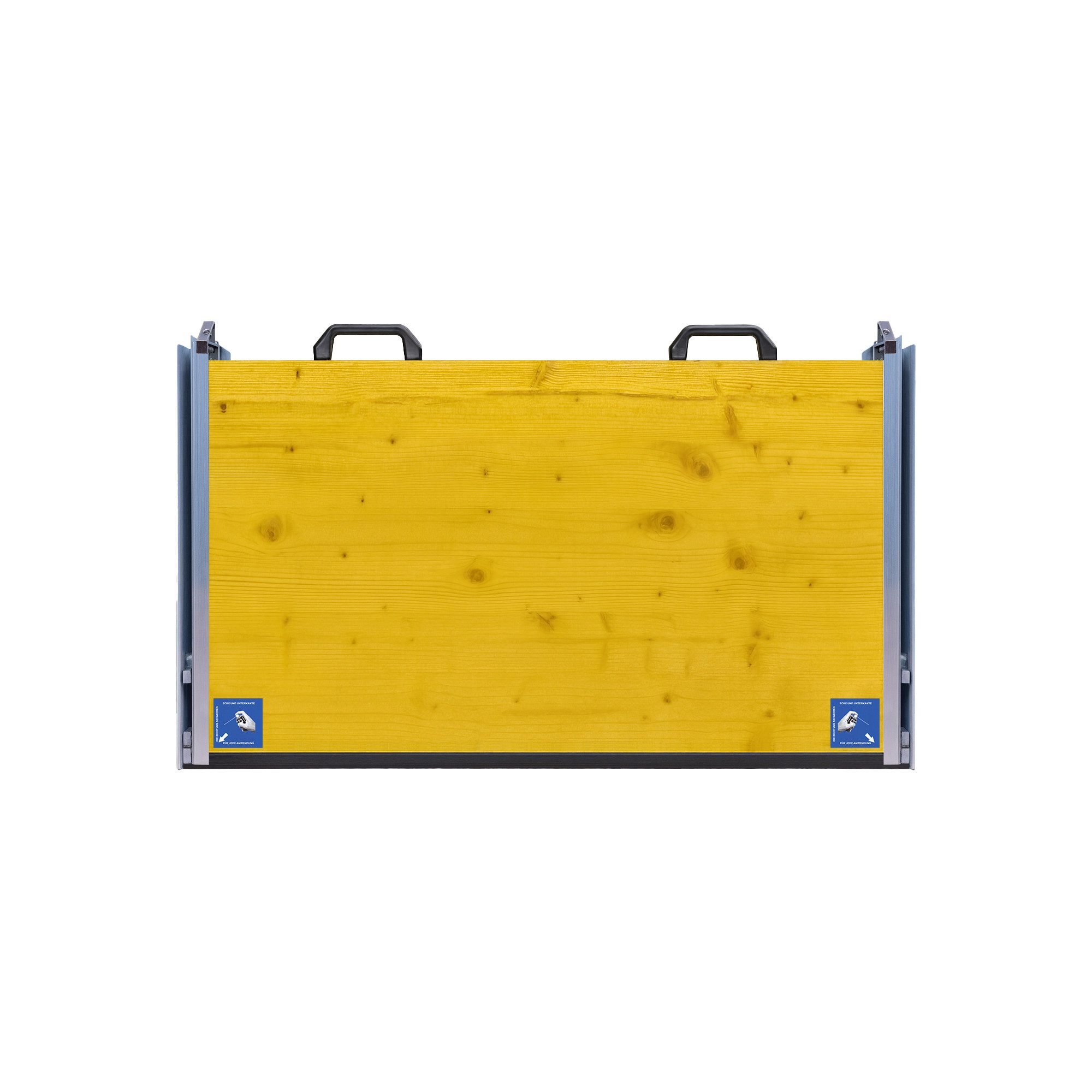 steinau Schutzwand Wasserschutz Selbstbau-Set aus Holz inkl. Schaltafel, TÜV-geprüft (Set, Material ausreichend für zwei Selbstbau-Wände bis 1.500 mm Breite)