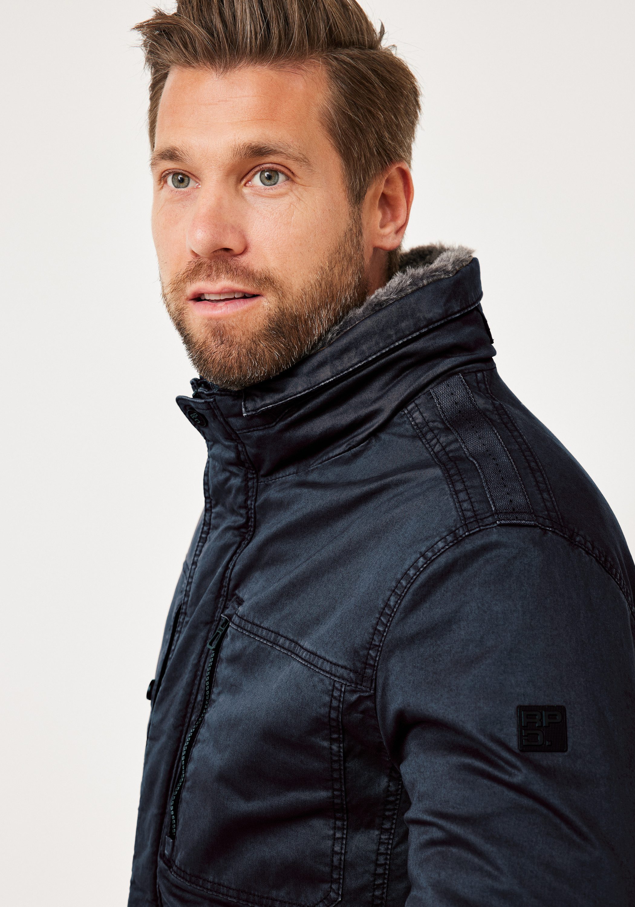Redpoint Winterjacke KEV Winterjacke aus Baumwolle mit Stretch