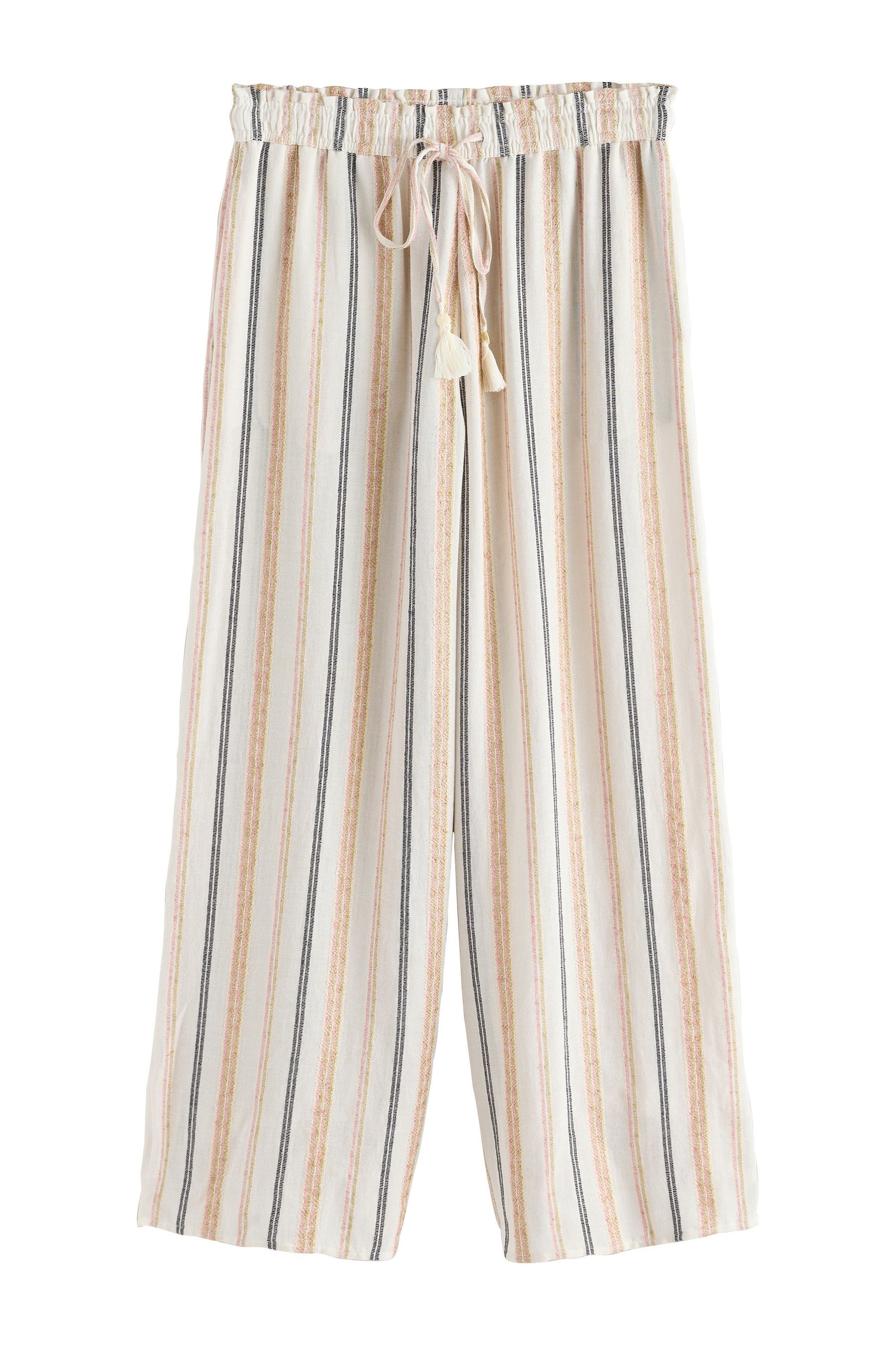 Next Palazzohose Sommerhose mit weitem Bein (1-tlg)