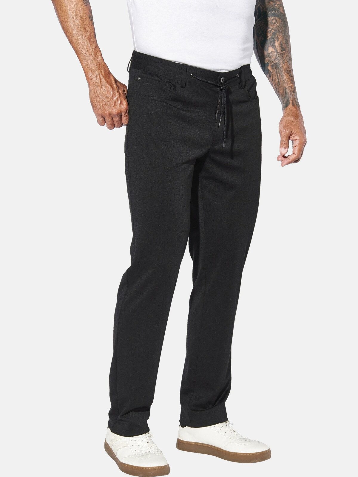 Jan Vanderstorm Stoffhose FJORDMARK mit Elastikbund günstig online kaufen